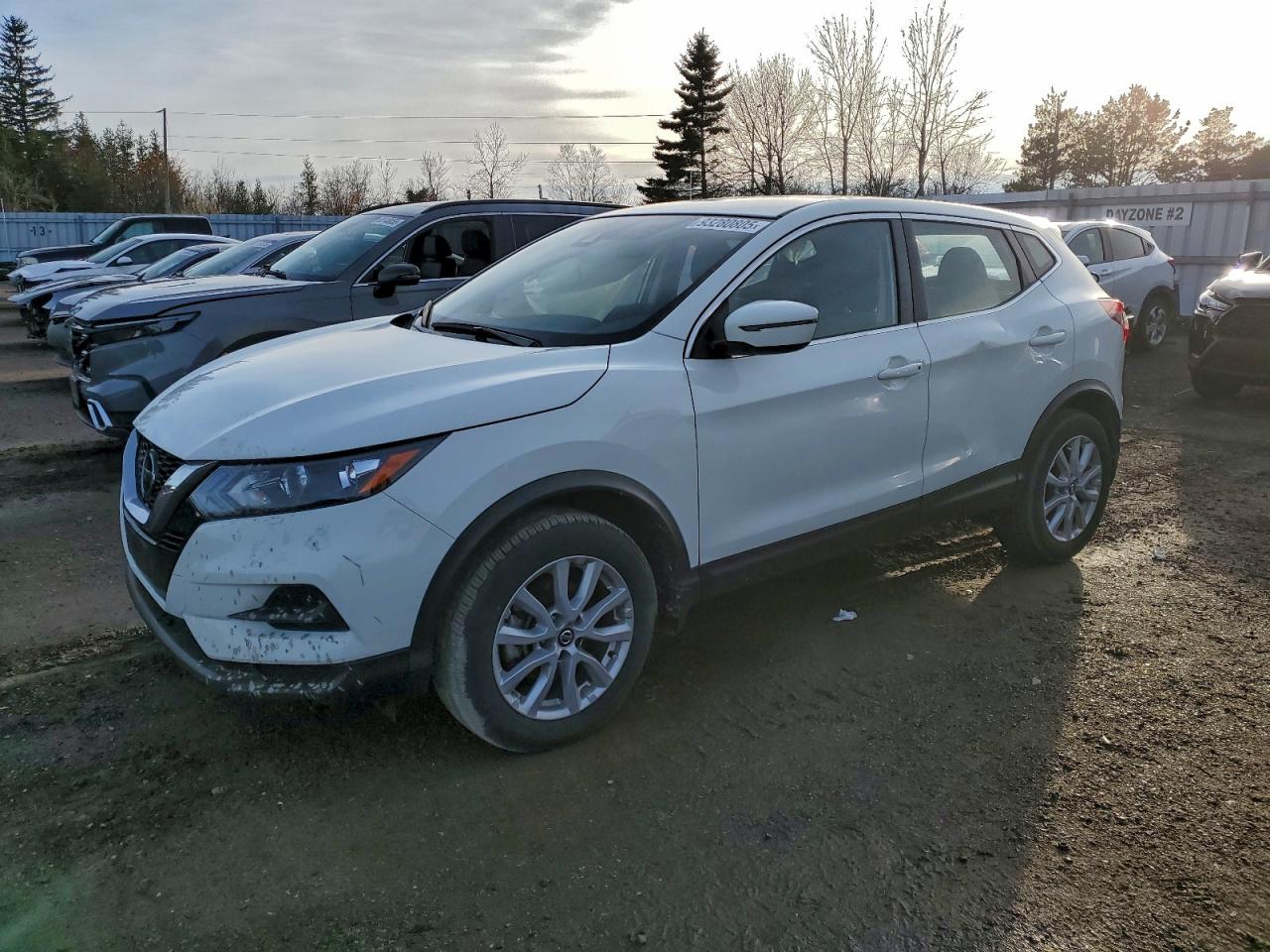 2023 Nissan Qashqai S Белый vin: JN1BJ1AW9PW100655
