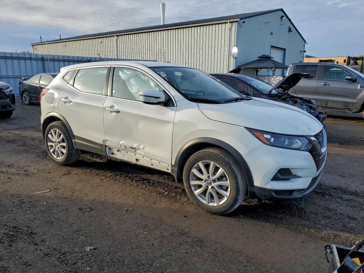 2023 Nissan Qashqai S Белый vin: JN1BJ1AW9PW100655