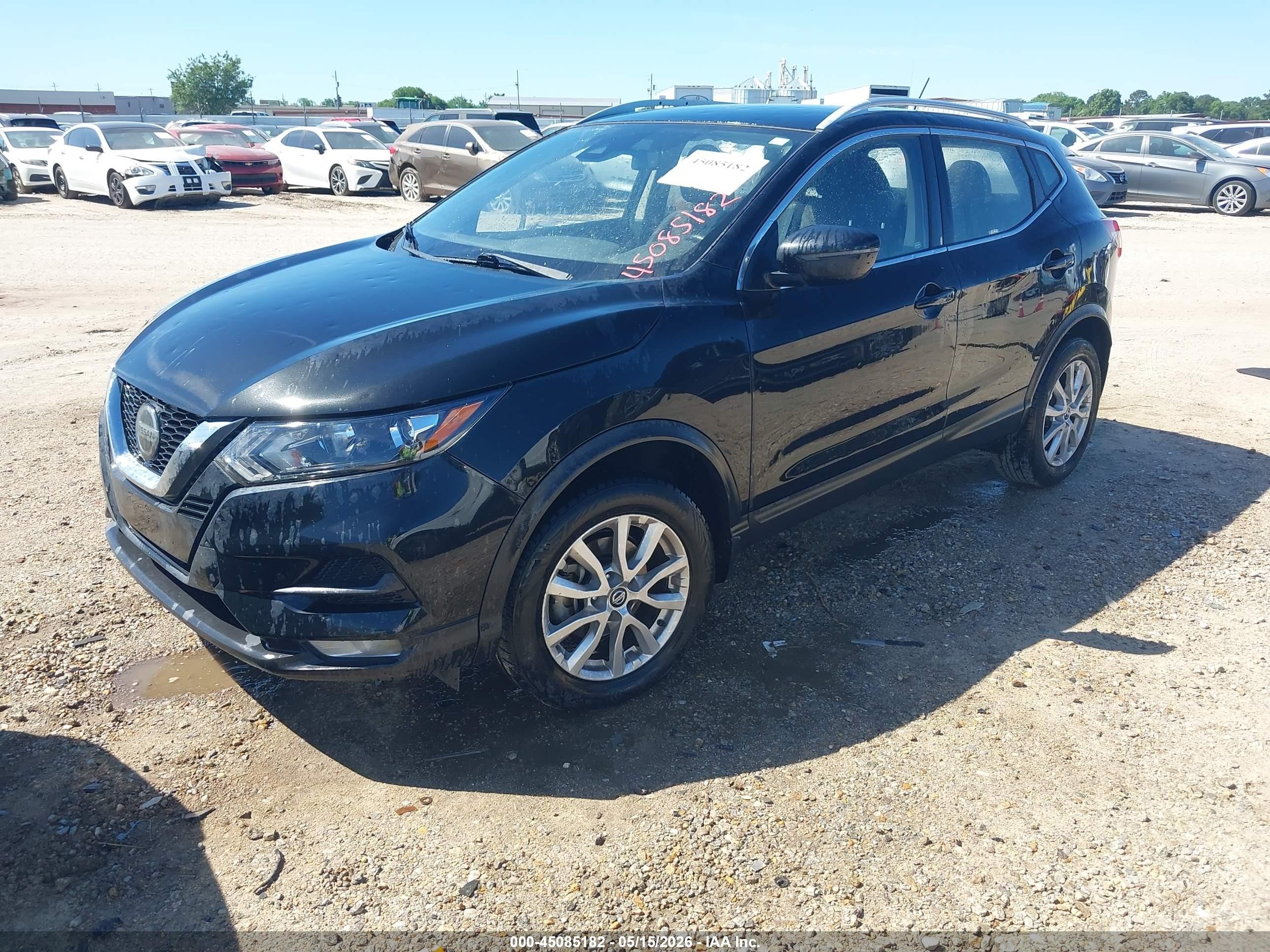 2021 Nissan Rogue Sport Sv Fwd Xtronic Cvt Черный vin: JN1BJ1BV2MW573850