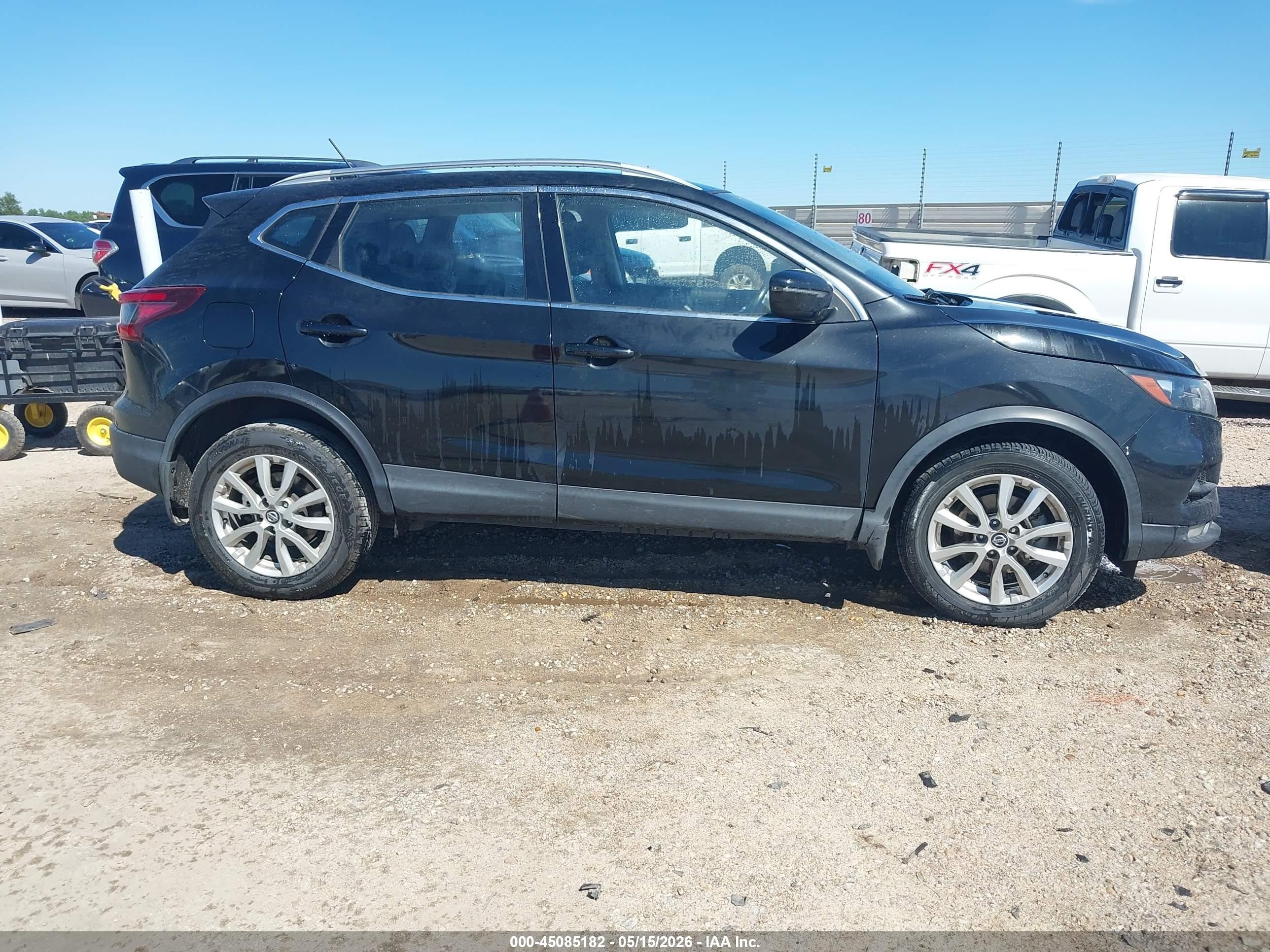 2021 Nissan Rogue Sport Sv Fwd Xtronic Cvt Черный vin: JN1BJ1BV2MW573850