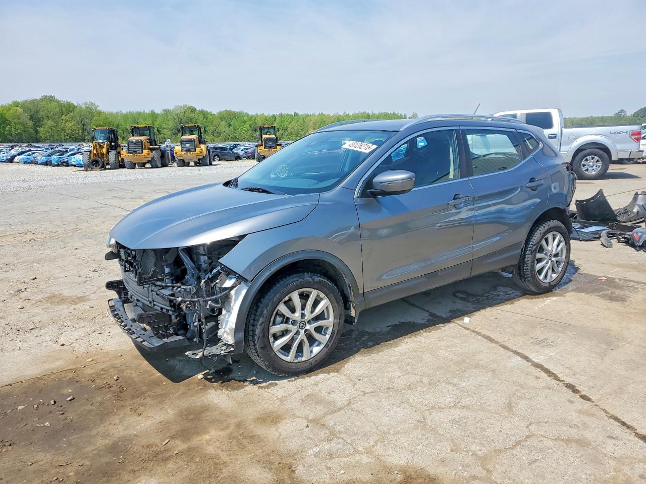 2021 Nissan Rogue Sport Sv Gray vin: JN1BJ1BV5MW567461