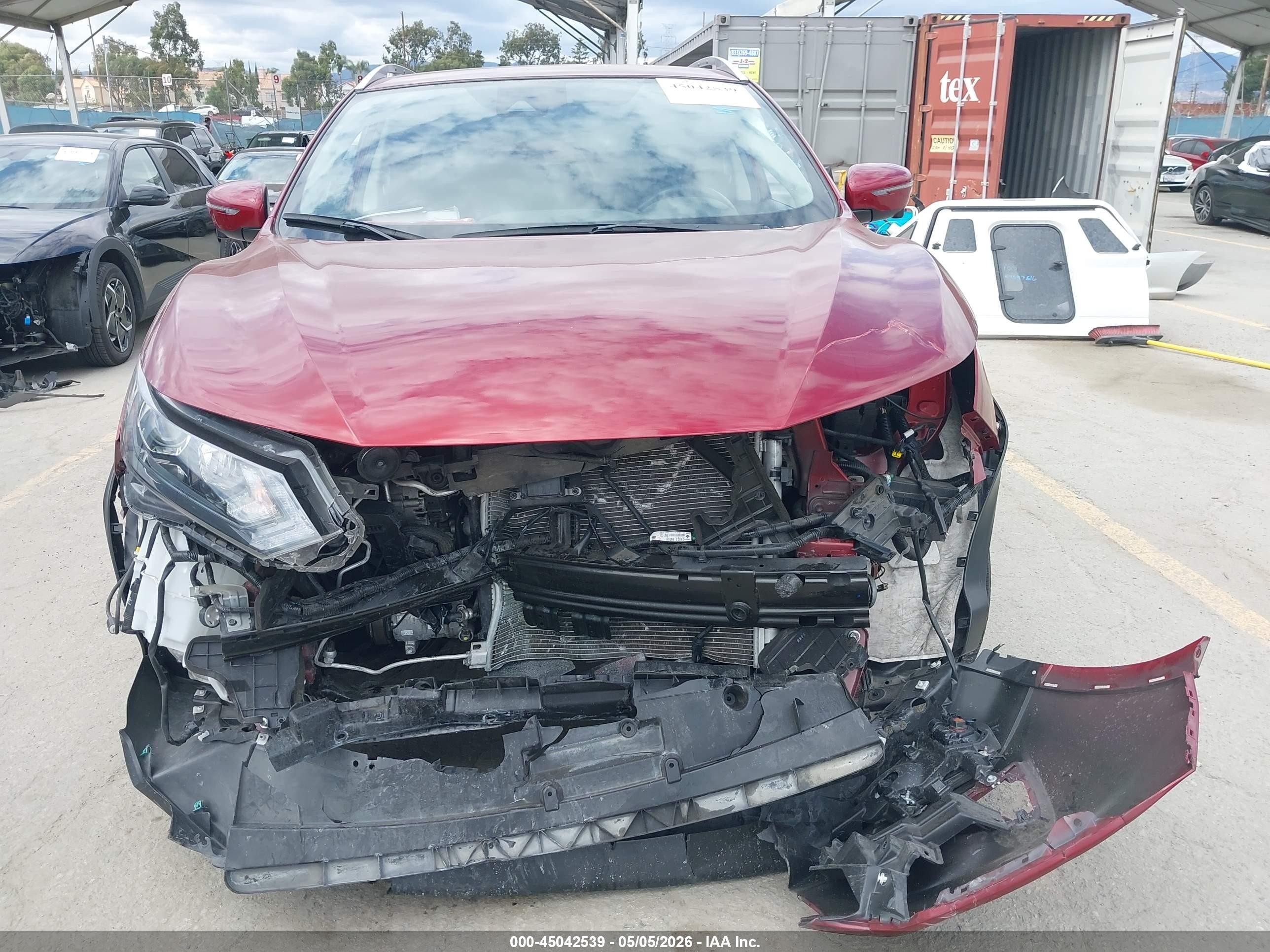 2022 Nissan Rogue Sport Sv Awd Xtronic Cvt Красный vin: JN1BJ1BW3NW487568