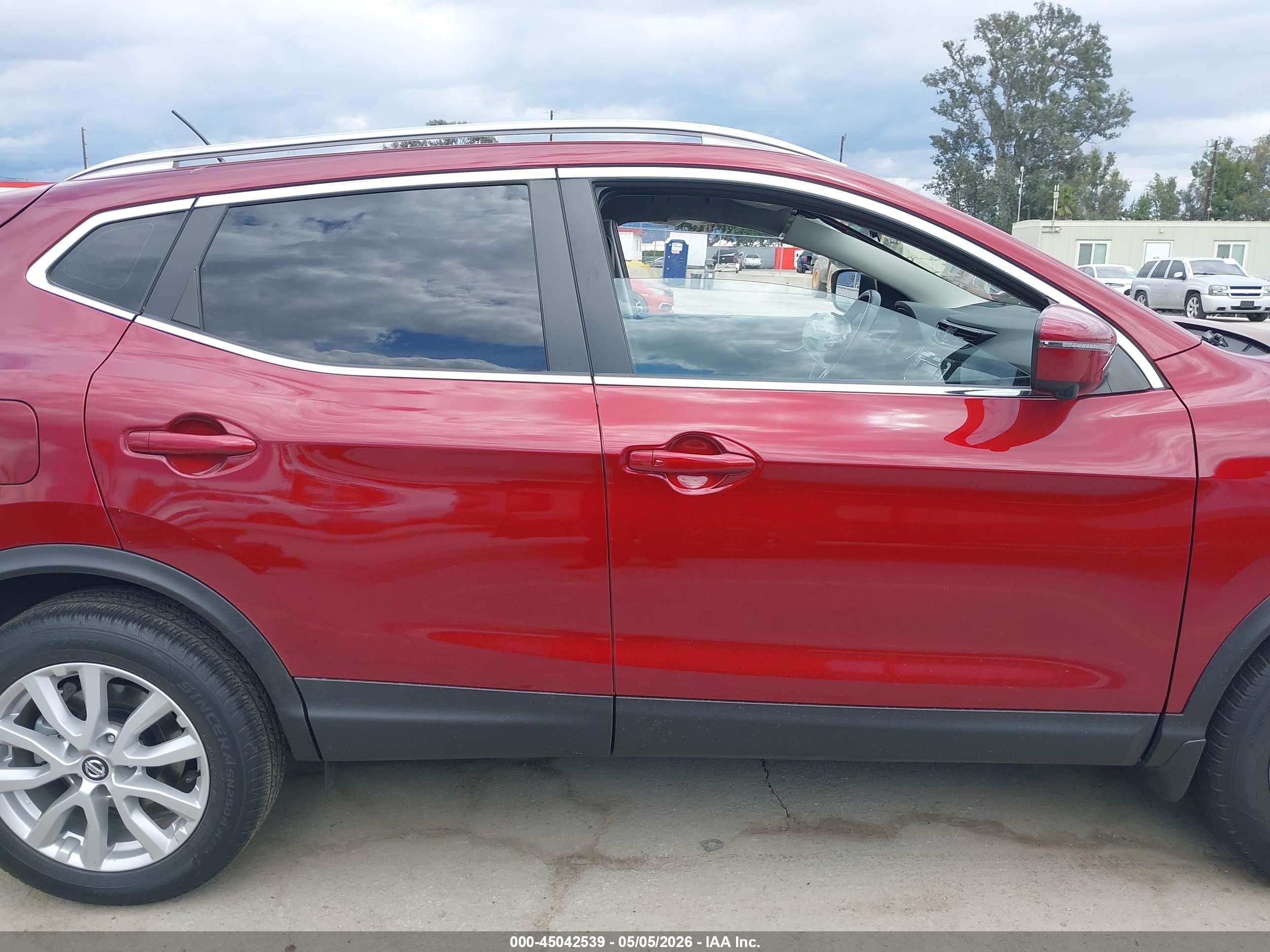 2022 Nissan Rogue Sport Sv Awd Xtronic Cvt Красный vin: JN1BJ1BW3NW487568