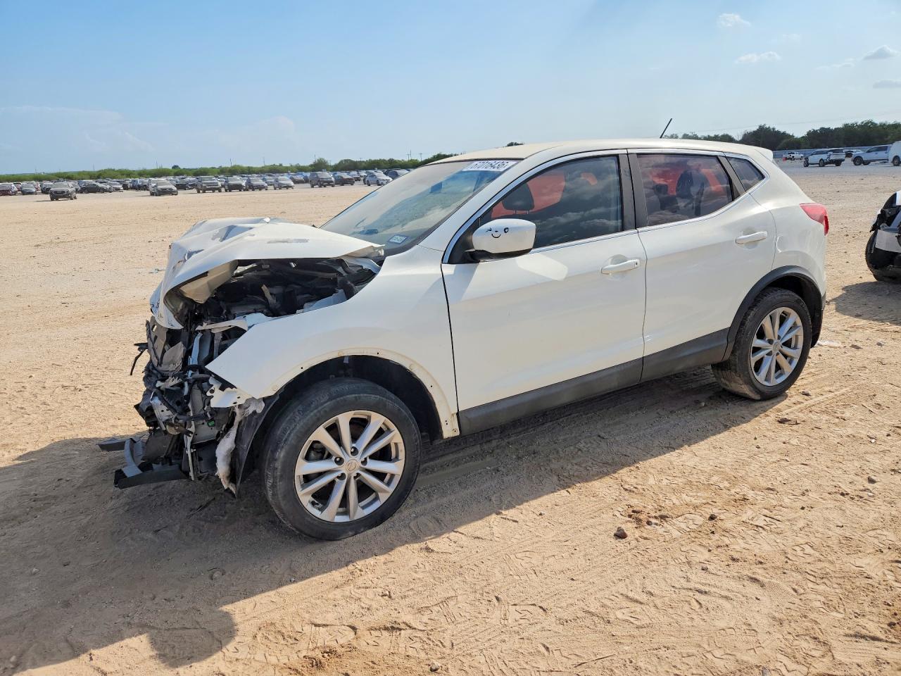2017 Nissan Rogue Sport S White vin: JN1BJ1CP0HW030583
