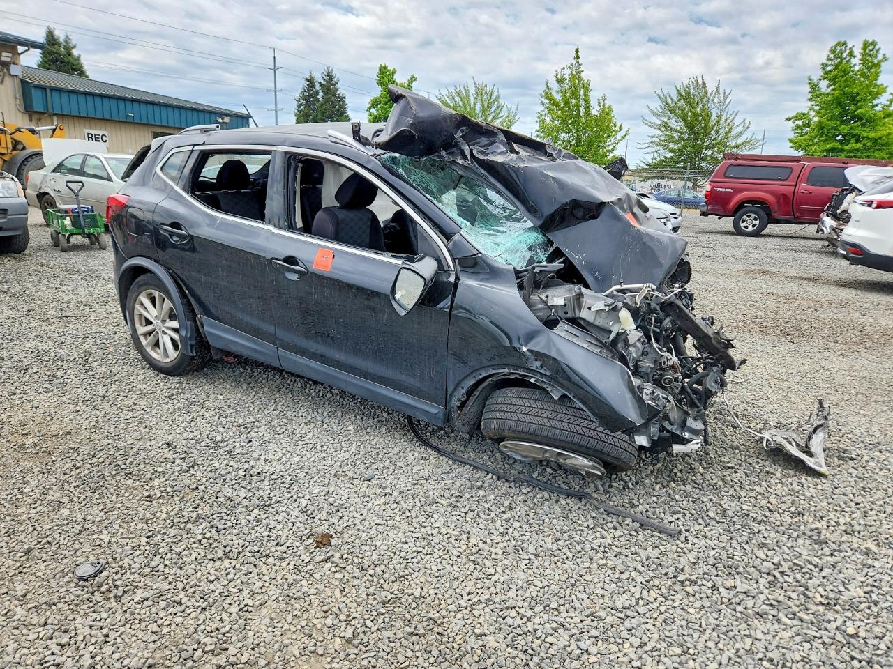 2018 Nissan Rogue Sport Sv Black vin: JN1BJ1CP1JW188307