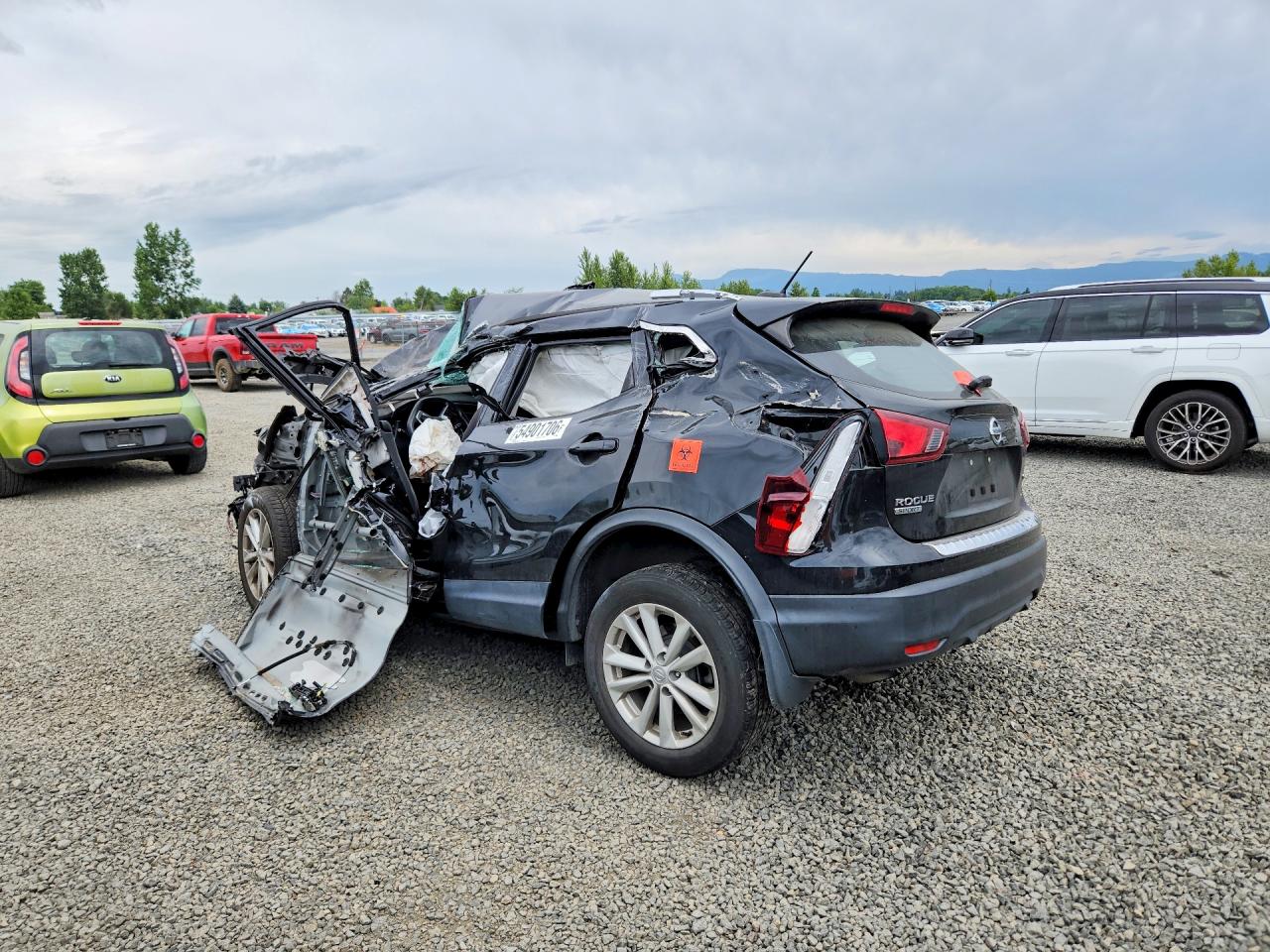 2018 Nissan Rogue Sport Sv Black vin: JN1BJ1CP1JW188307