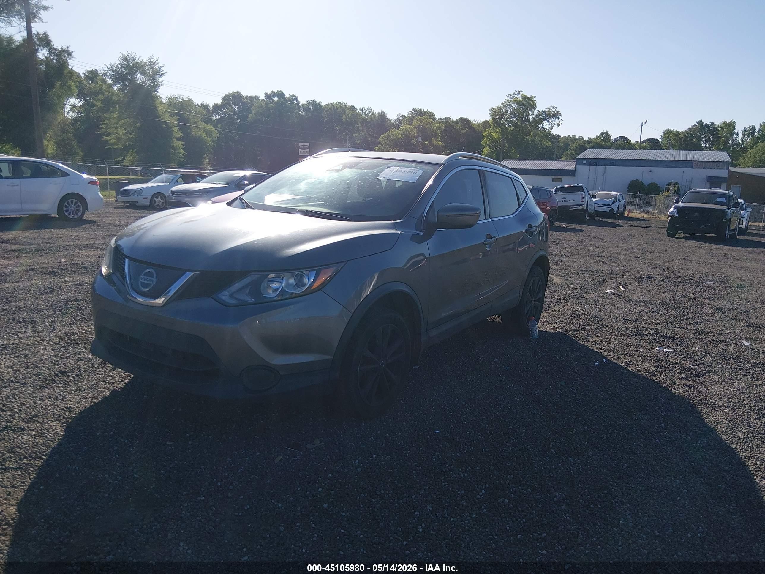 2019 Nissan Rogue Sport Sv Gray vin: JN1BJ1CP1KW234624