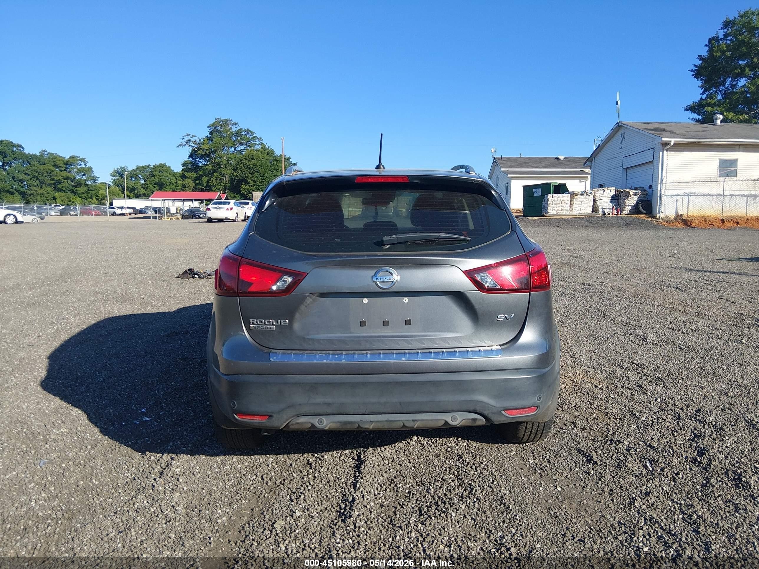 2019 Nissan Rogue Sport Sv Gray vin: JN1BJ1CP1KW234624