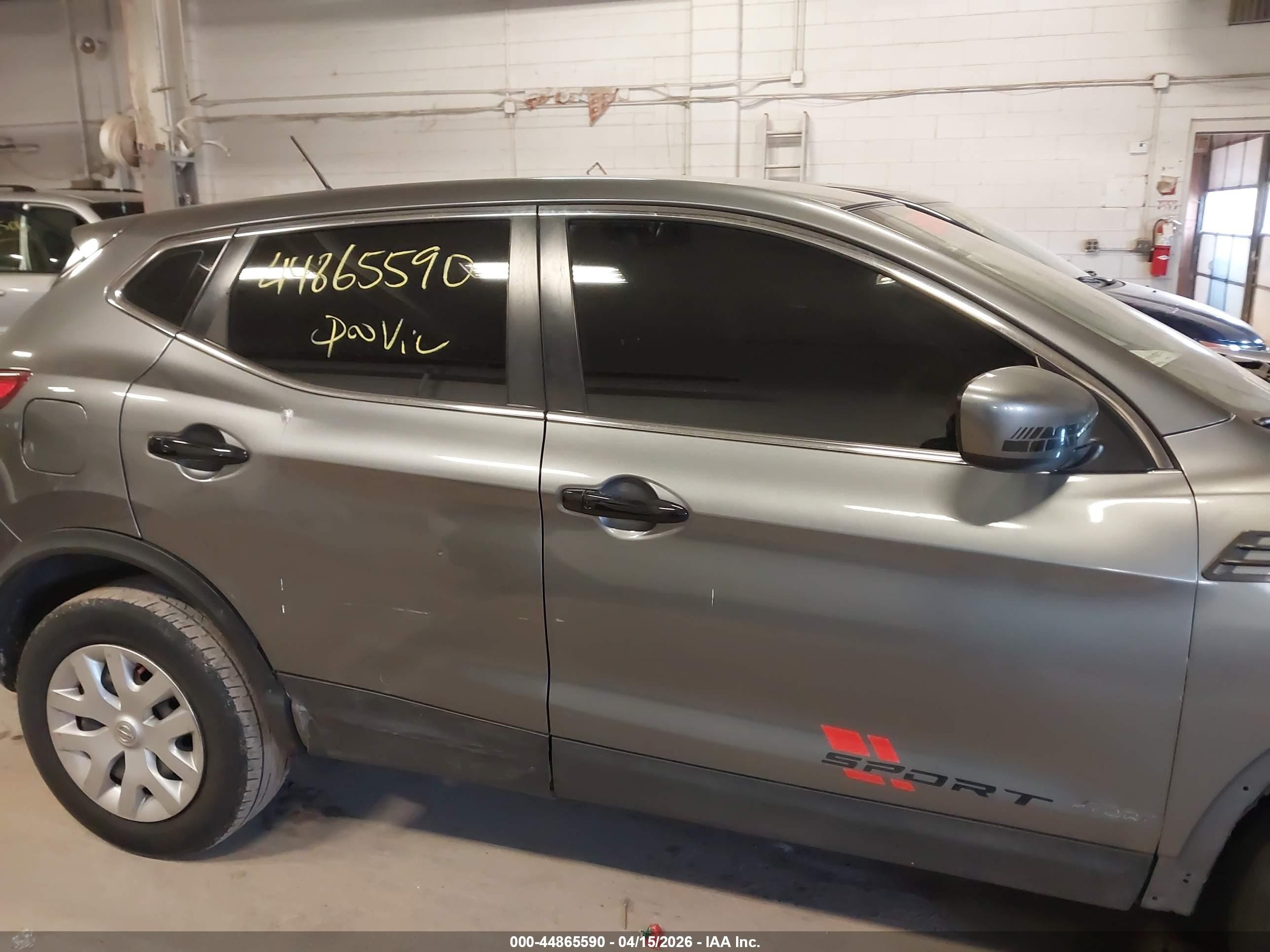 2019 Nissan Rogue Sport S Черный vin: JN1BJ1CP1KW240326