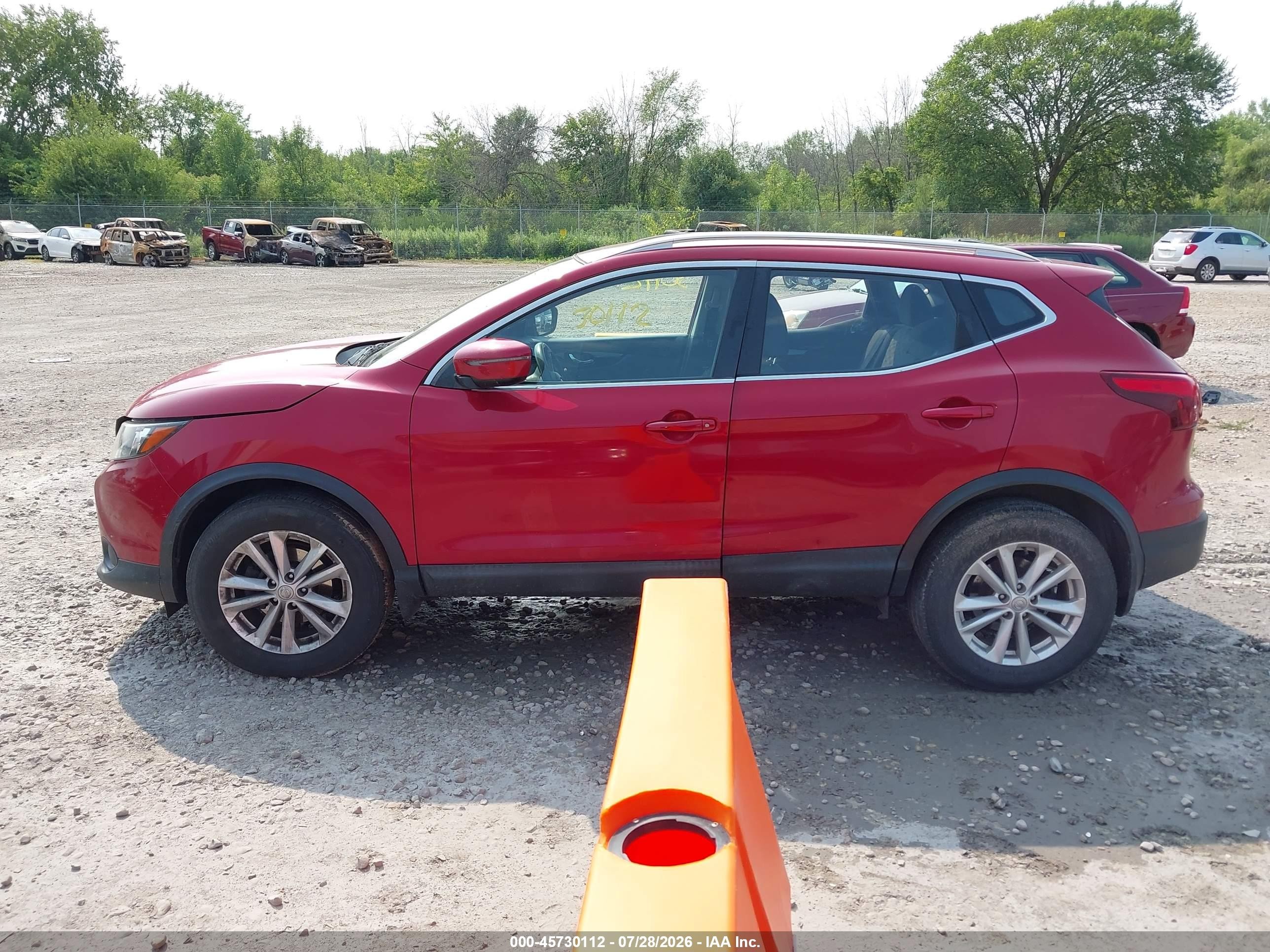 2018 Nissan Rogue Sport Sv Бордовый vin: JN1BJ1CP2JW193421