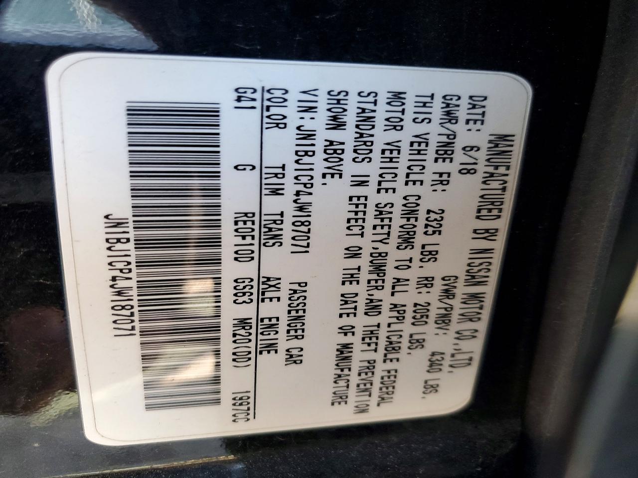 2018 Nissan Rogue Sport S Black vin: JN1BJ1CP4JW187071