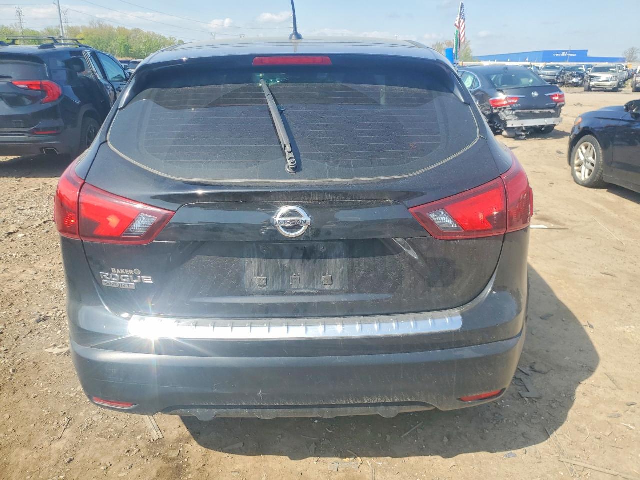 2019 Nissan Rogue Sport S Black vin: JN1BJ1CP6KW523675