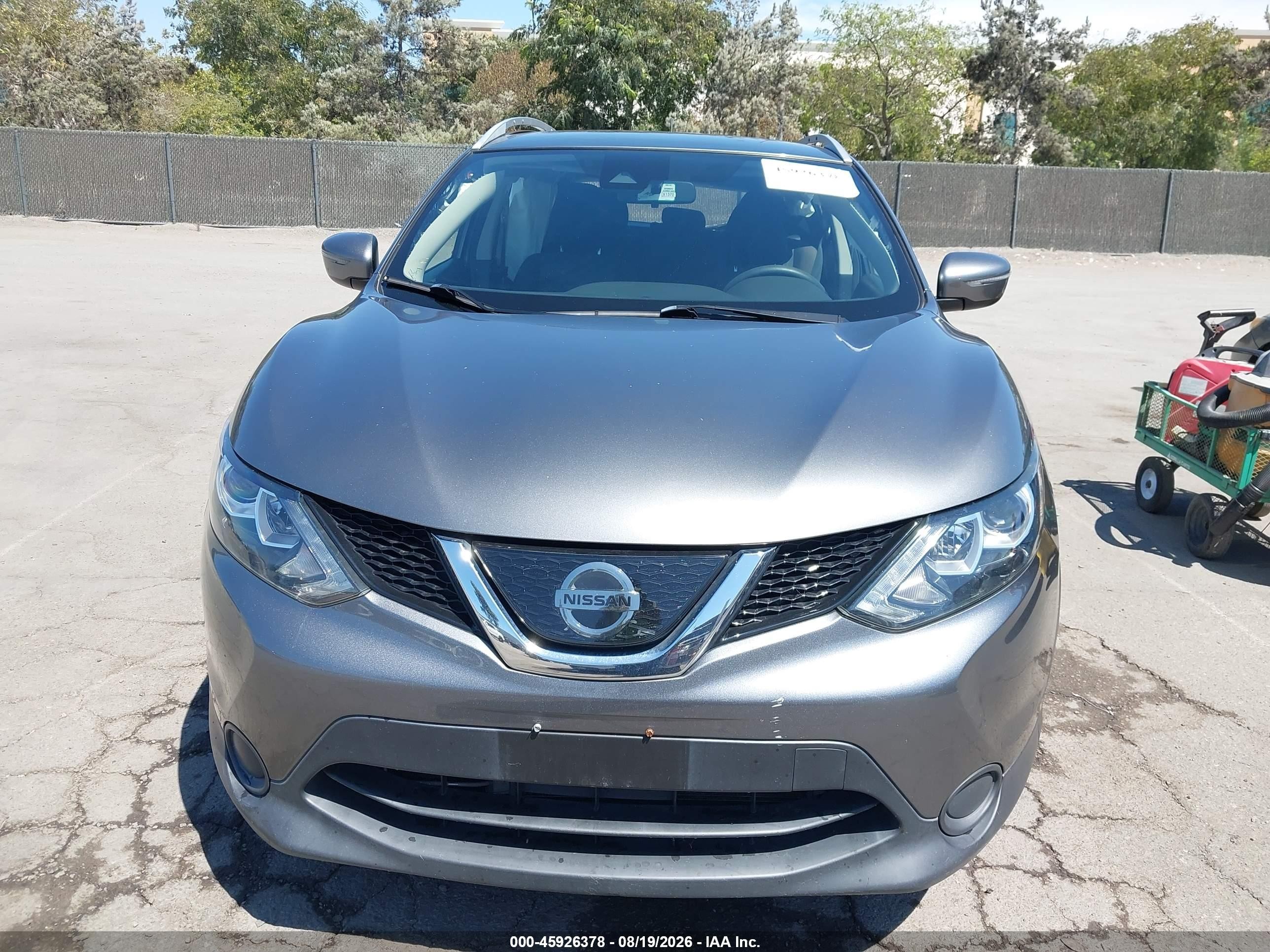2019 Nissan Rogue Sport Sv Gray vin: JN1BJ1CP7KW240086
