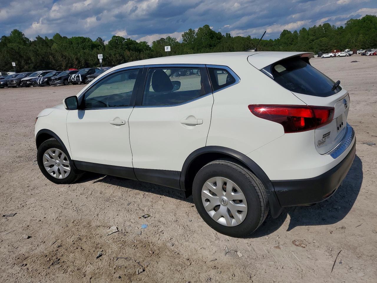 2018 Nissan Rogue Sport S White vin: JN1BJ1CPXJW181985