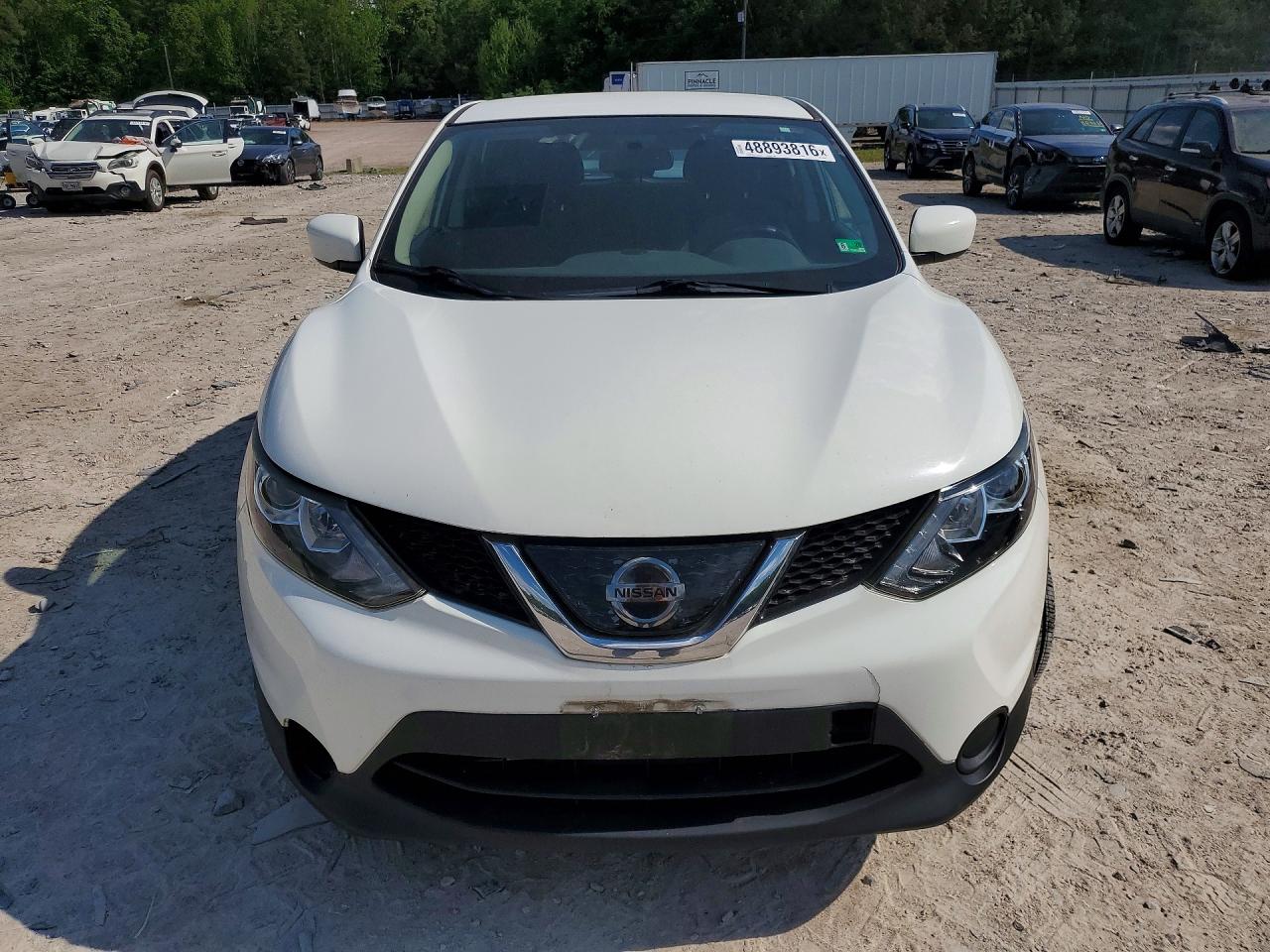 2018 Nissan Rogue Sport S White vin: JN1BJ1CPXJW181985