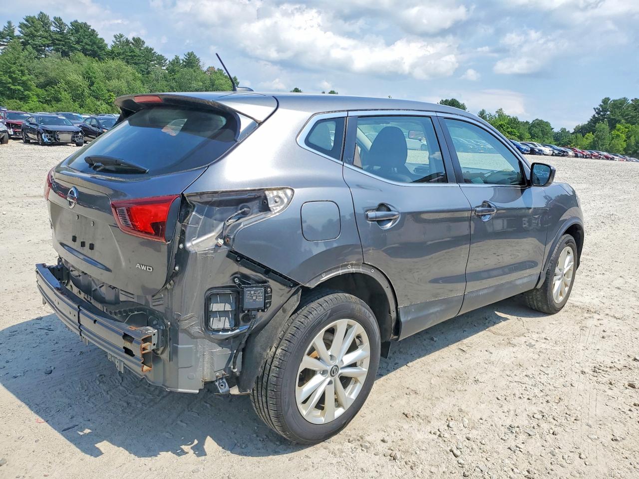 2019 Nissan Rogue Sport S Gray vin: JN1BJ1CR2KW345779
