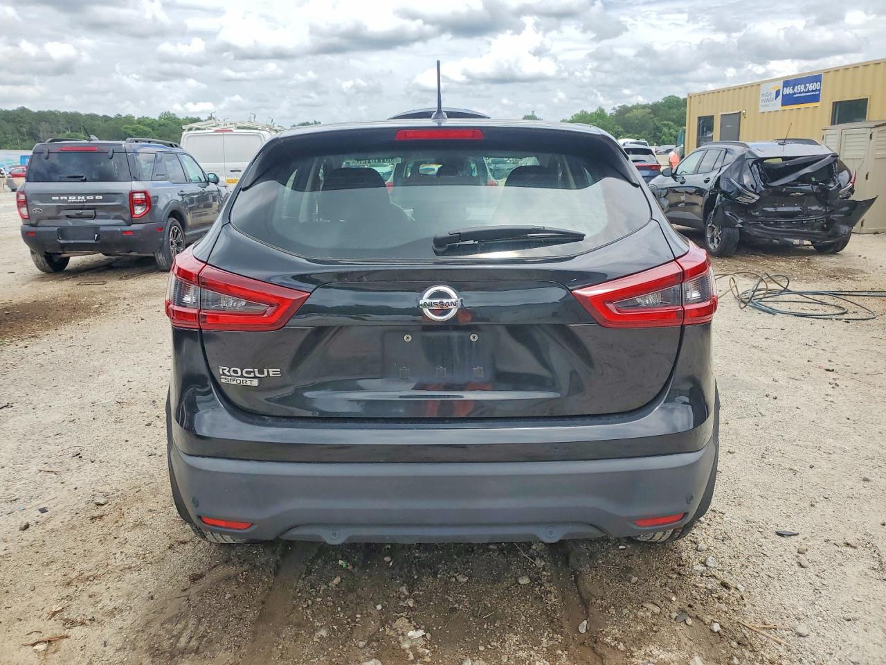 2020 Nissan Rogue Sport S Черный vin: JN1BJ1CV0LW282504