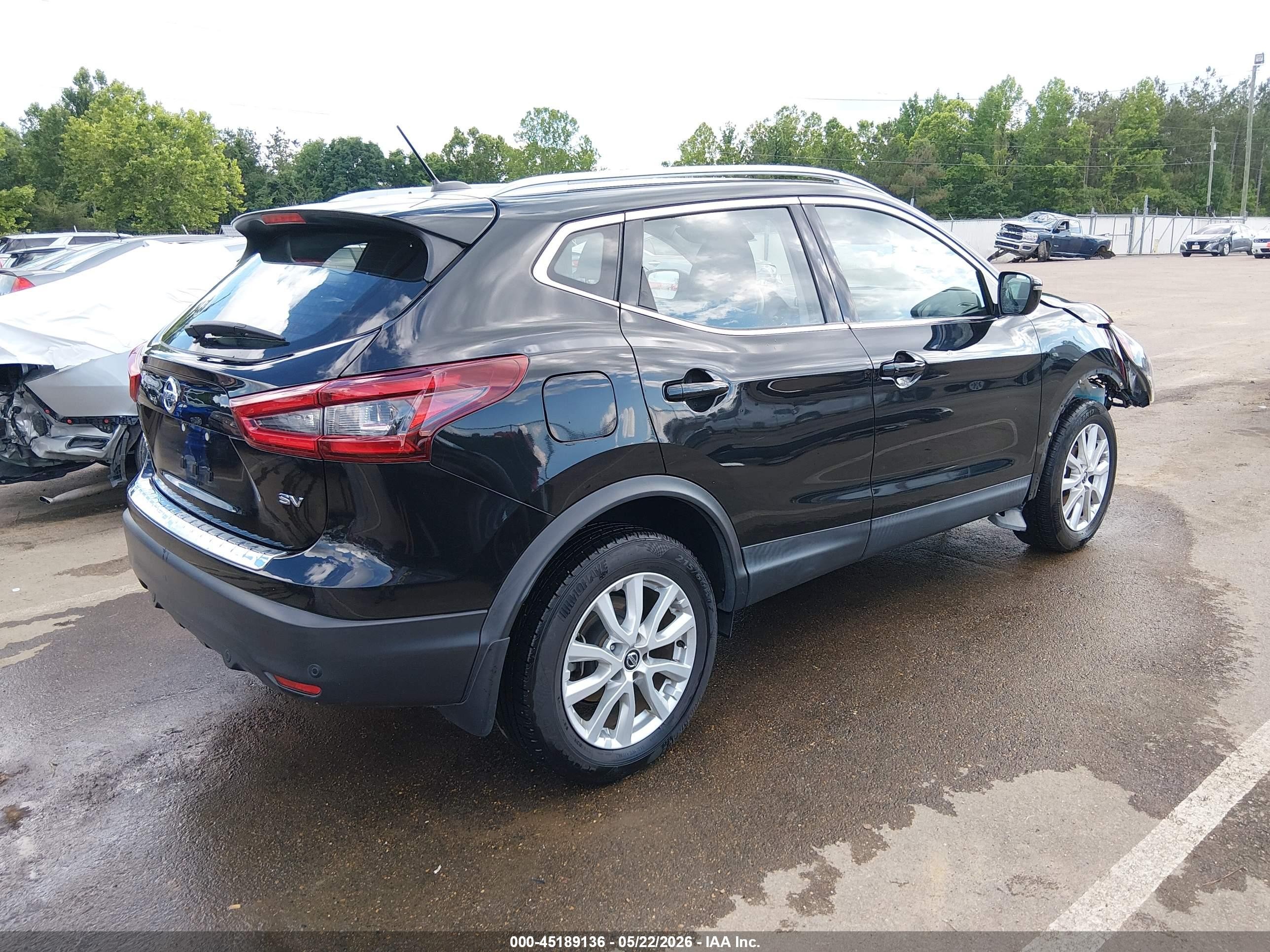 2020 Nissan Rogue Sport Sv Fwd Xtronic Cvt Black vin: JN1BJ1CV2LW552333