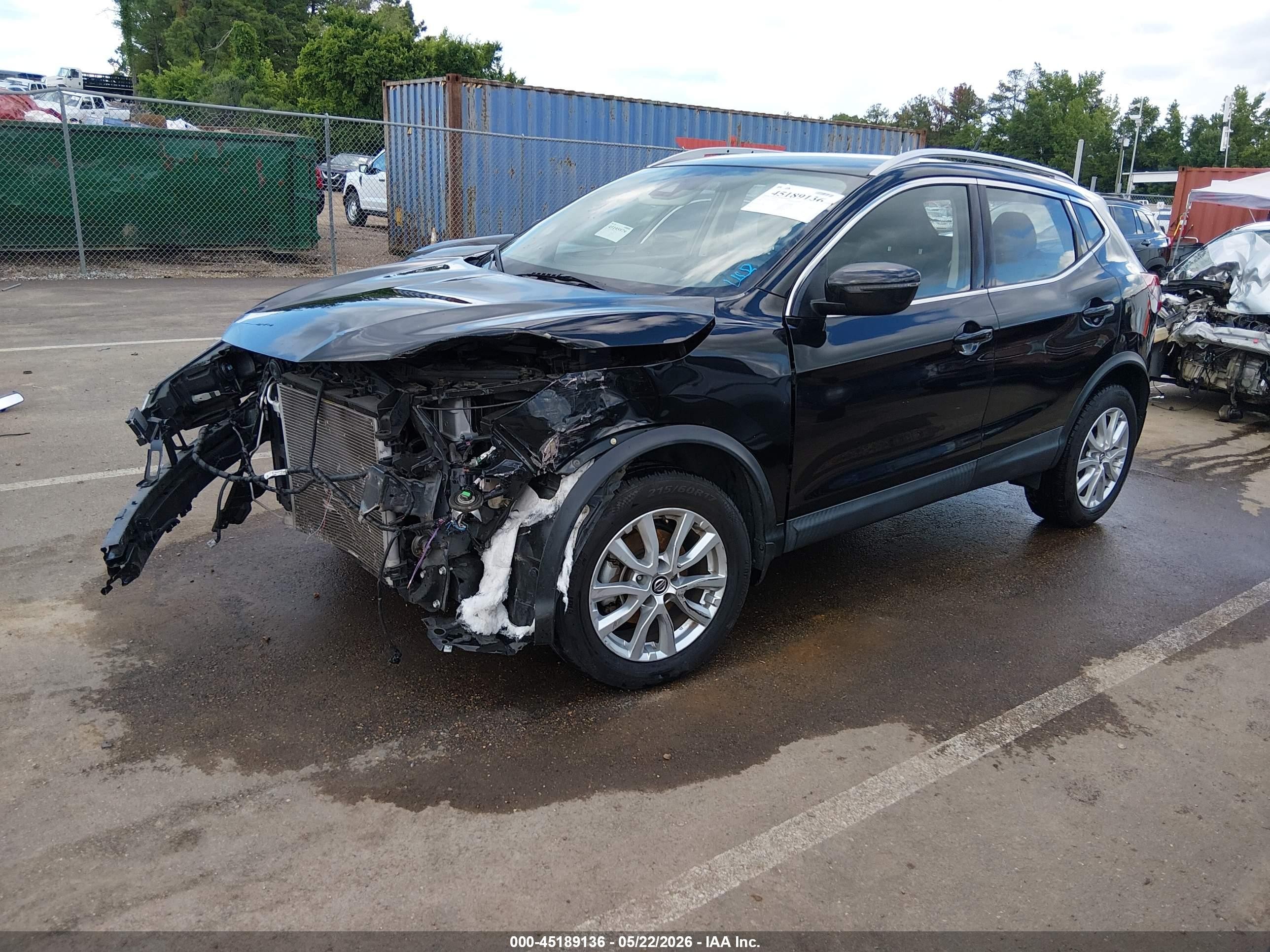 2020 Nissan Rogue Sport Sv Fwd Xtronic Cvt Black vin: JN1BJ1CV2LW552333