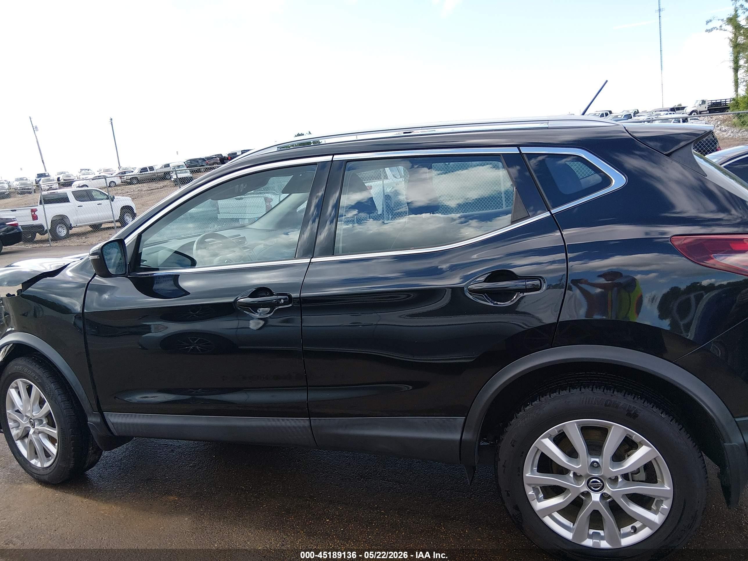 2020 Nissan Rogue Sport Sv Fwd Xtronic Cvt Black vin: JN1BJ1CV2LW552333