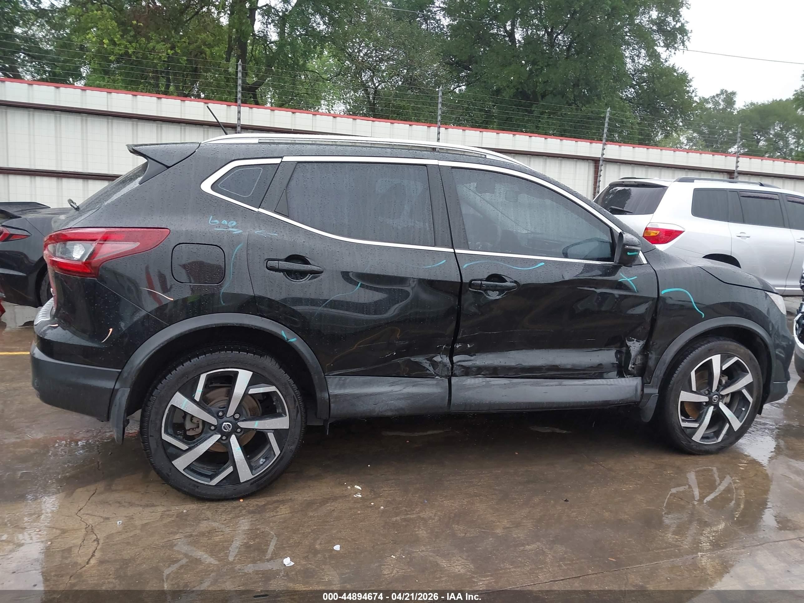 2020 Nissan Rogue Sport Sl Fwd Xtronic Cvt Черный vin: JN1BJ1CV3LW253188