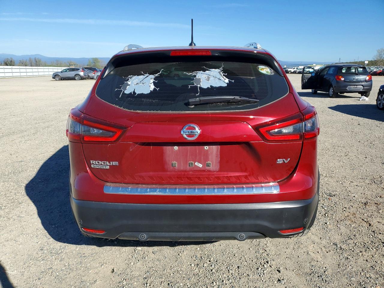 2020 Nissan Rogue Sport Sv Red vin: JN1BJ1CV3LW268788