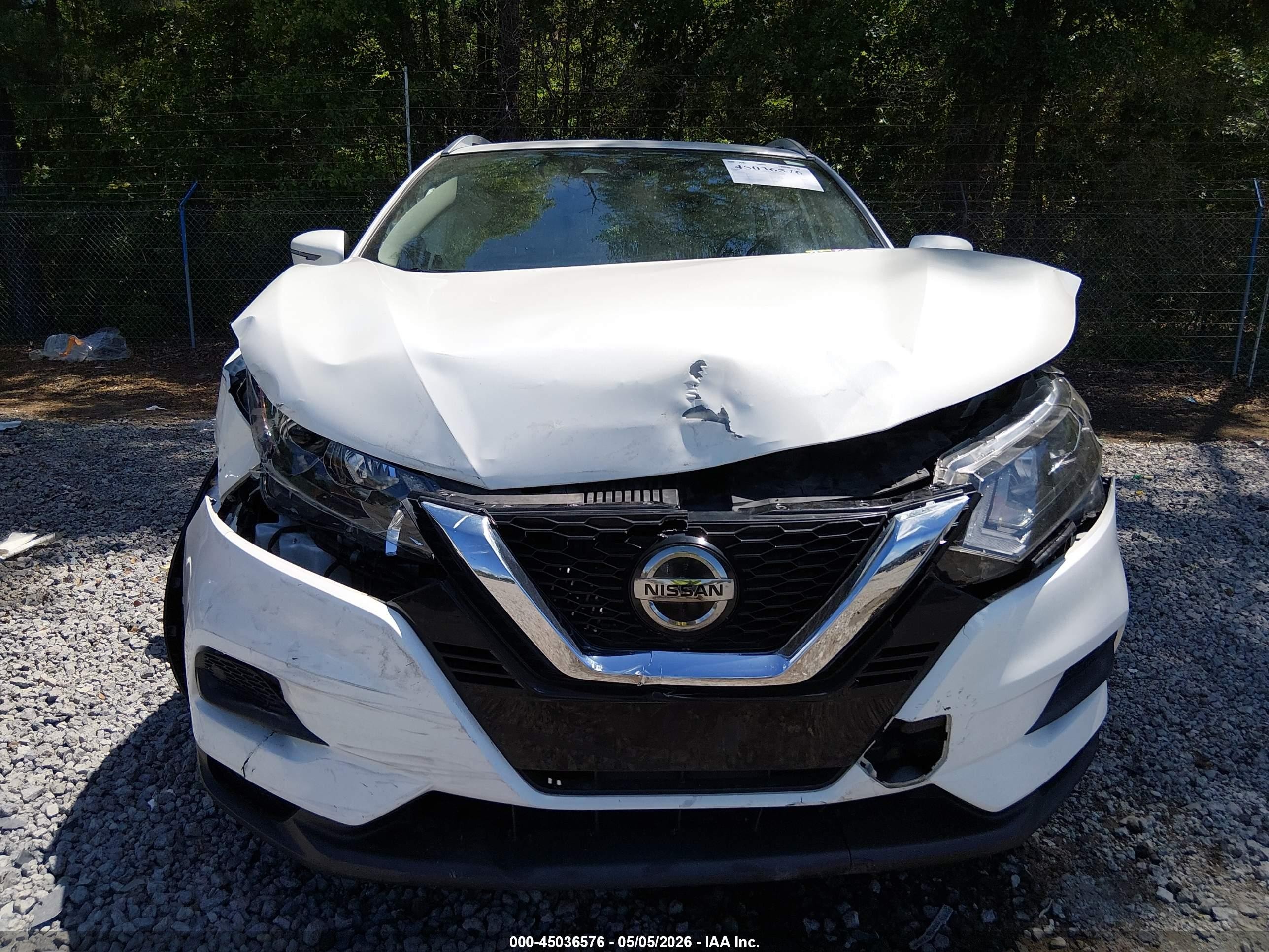 2020 Nissan Rogue Sport Sv Fwd Xtronic Cvt Белый vin: JN1BJ1CV7LW543630
