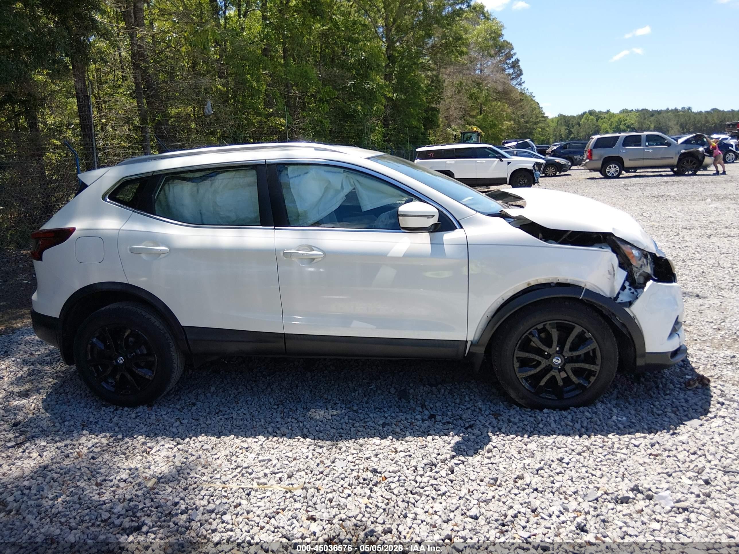 2020 Nissan Rogue Sport Sv Fwd Xtronic Cvt Белый vin: JN1BJ1CV7LW543630