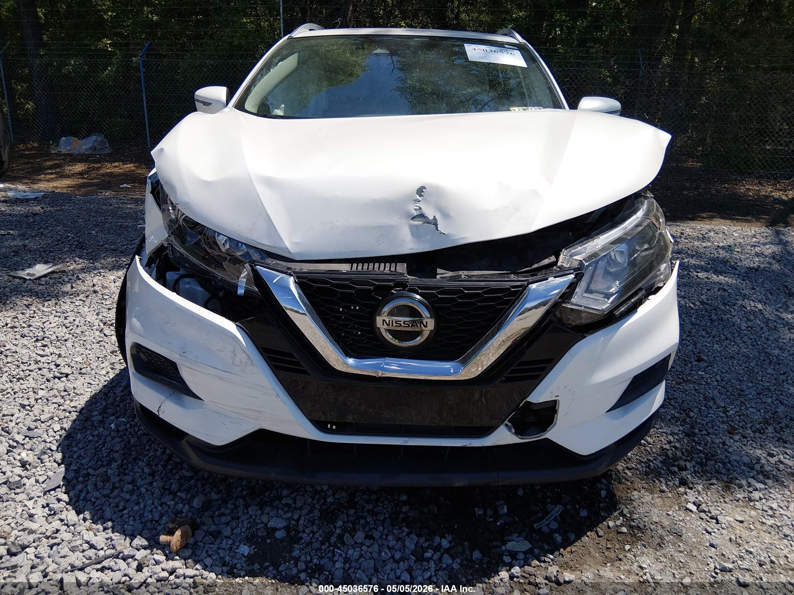2020 Nissan Rogue Sport Sv Fwd Xtronic Cvt Белый vin: JN1BJ1CV7LW543630
