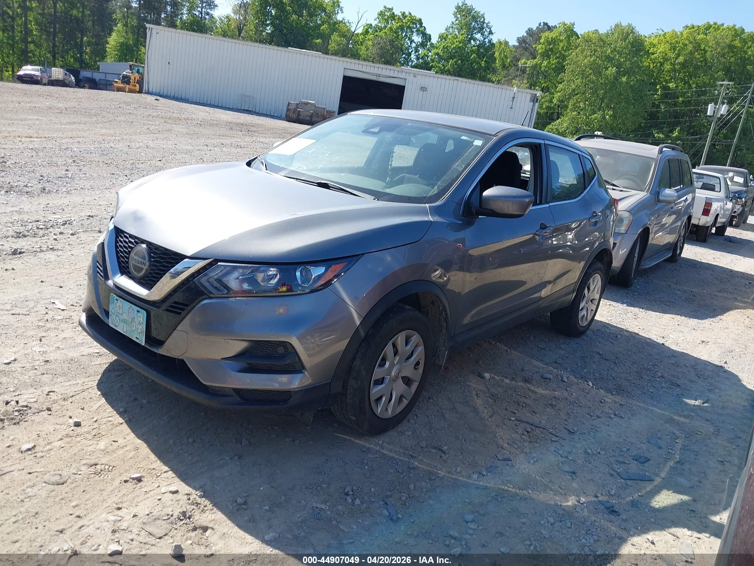 2020 Nissan Rogue Sport S Fwd Xtronic Cvt Gray vin: JN1BJ1CV9LW262137