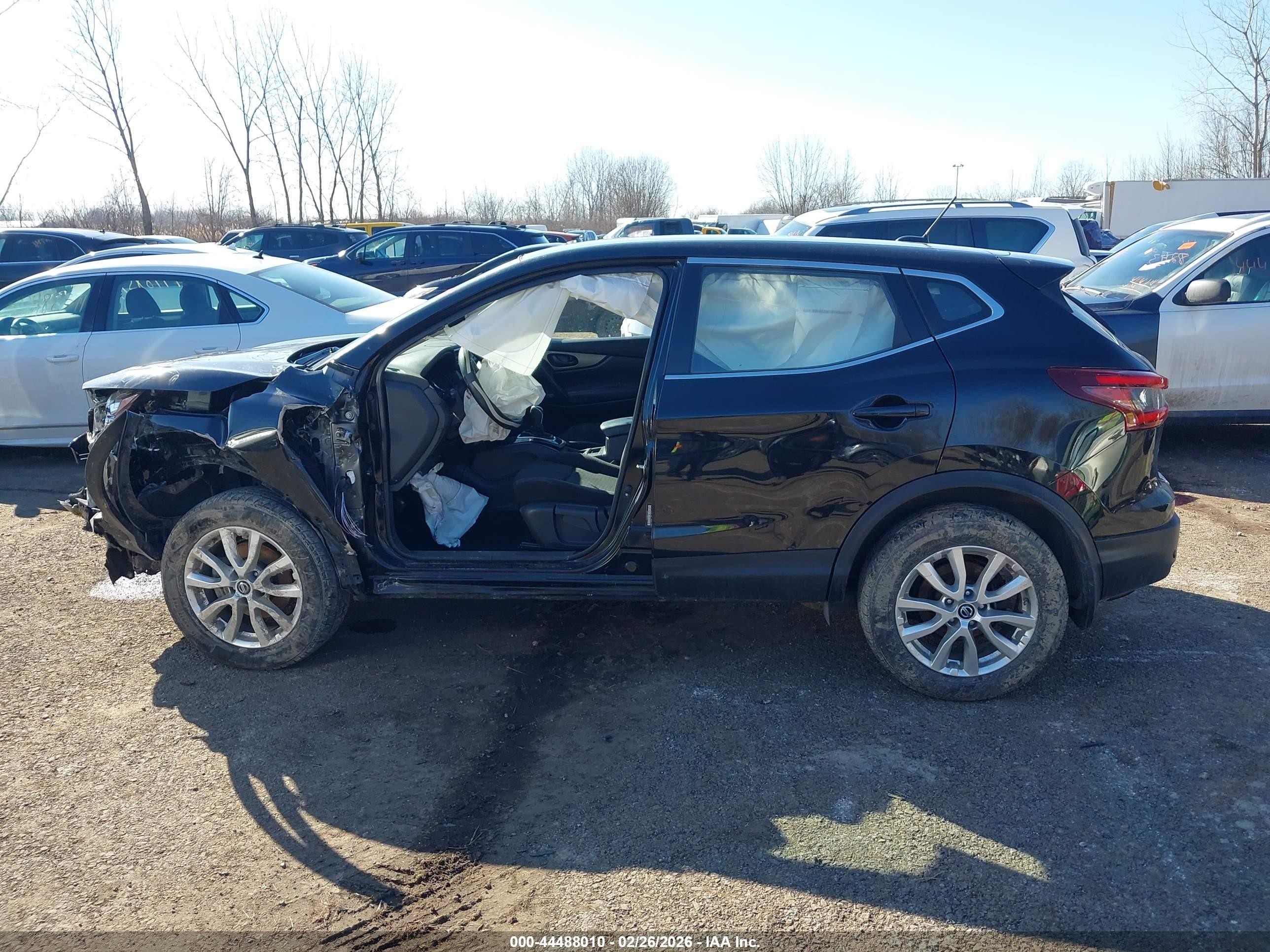 2020 Nissan Rogue Sport S Fwd Xtronic Cvt Black vin: JN1BJ1CVXLW282705