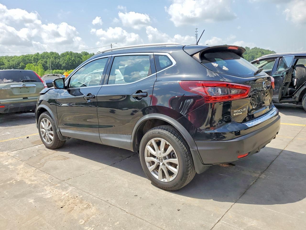 2020 Nissan Rogue Sport Sv Черный vin: JN1BJ1CW4LW640843