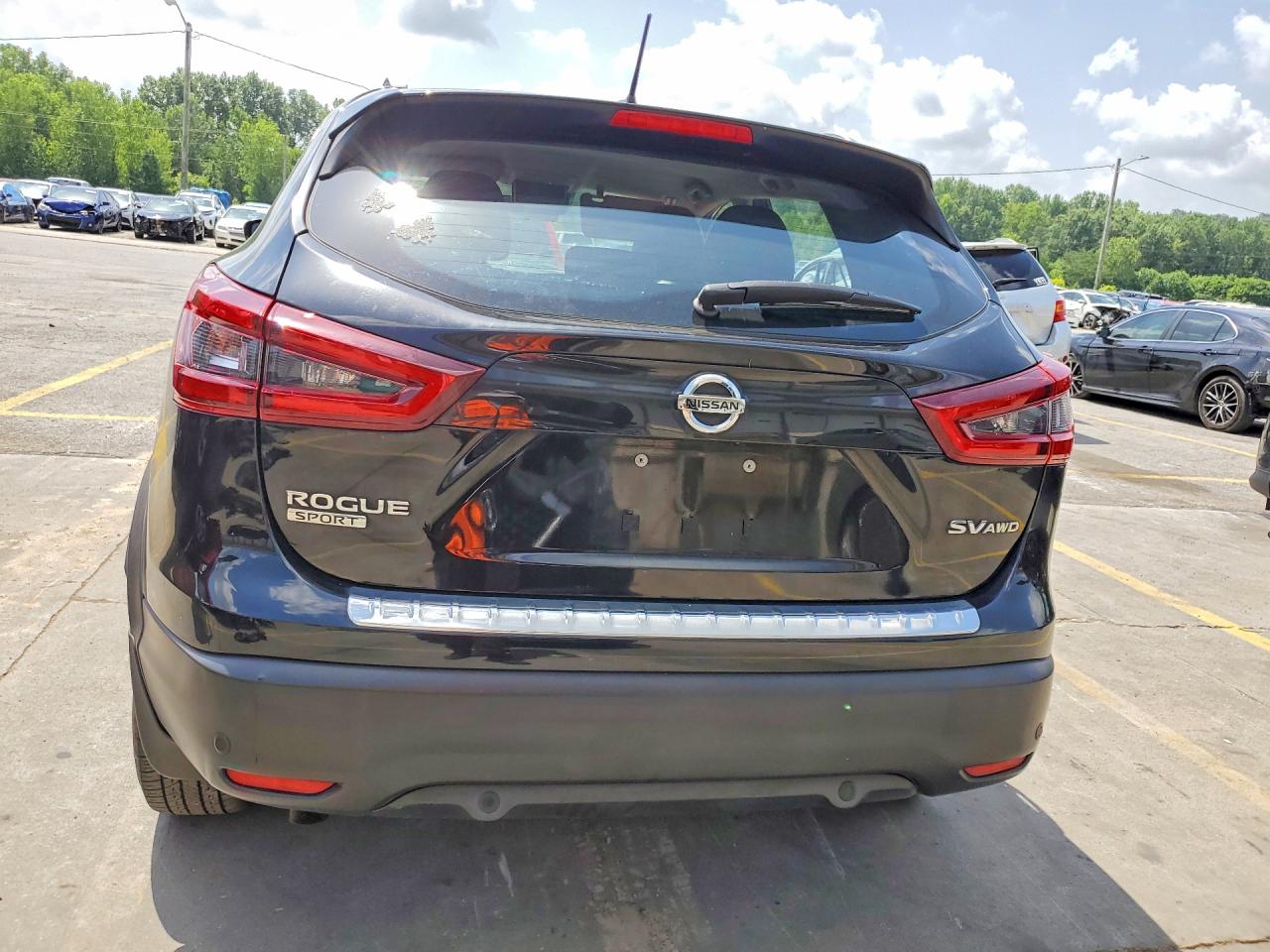 2020 Nissan Rogue Sport Sv Черный vin: JN1BJ1CW4LW640843