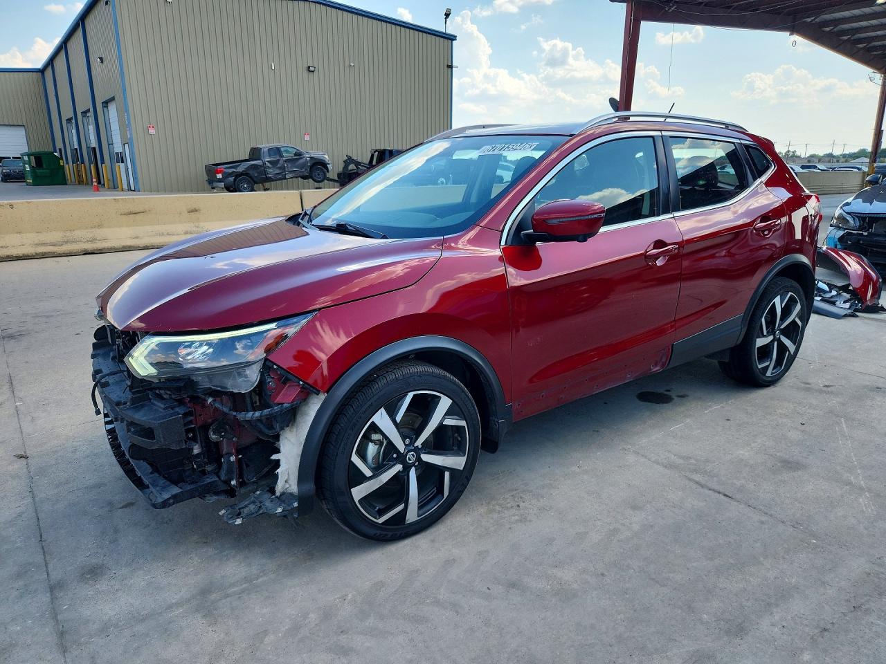 2022 Nissan Rogue Sport Sl Красный vin: JN1BJ1CW4NW497802