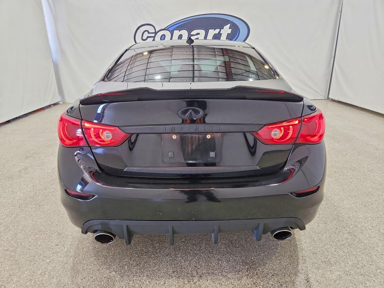 2014 Infiniti Q50 Base Black vin: JN1BV7AP0EM671010