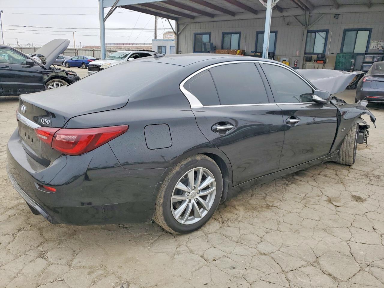 2014 Infiniti Q50 Base Black vin: JN1BV7AP0EM673467