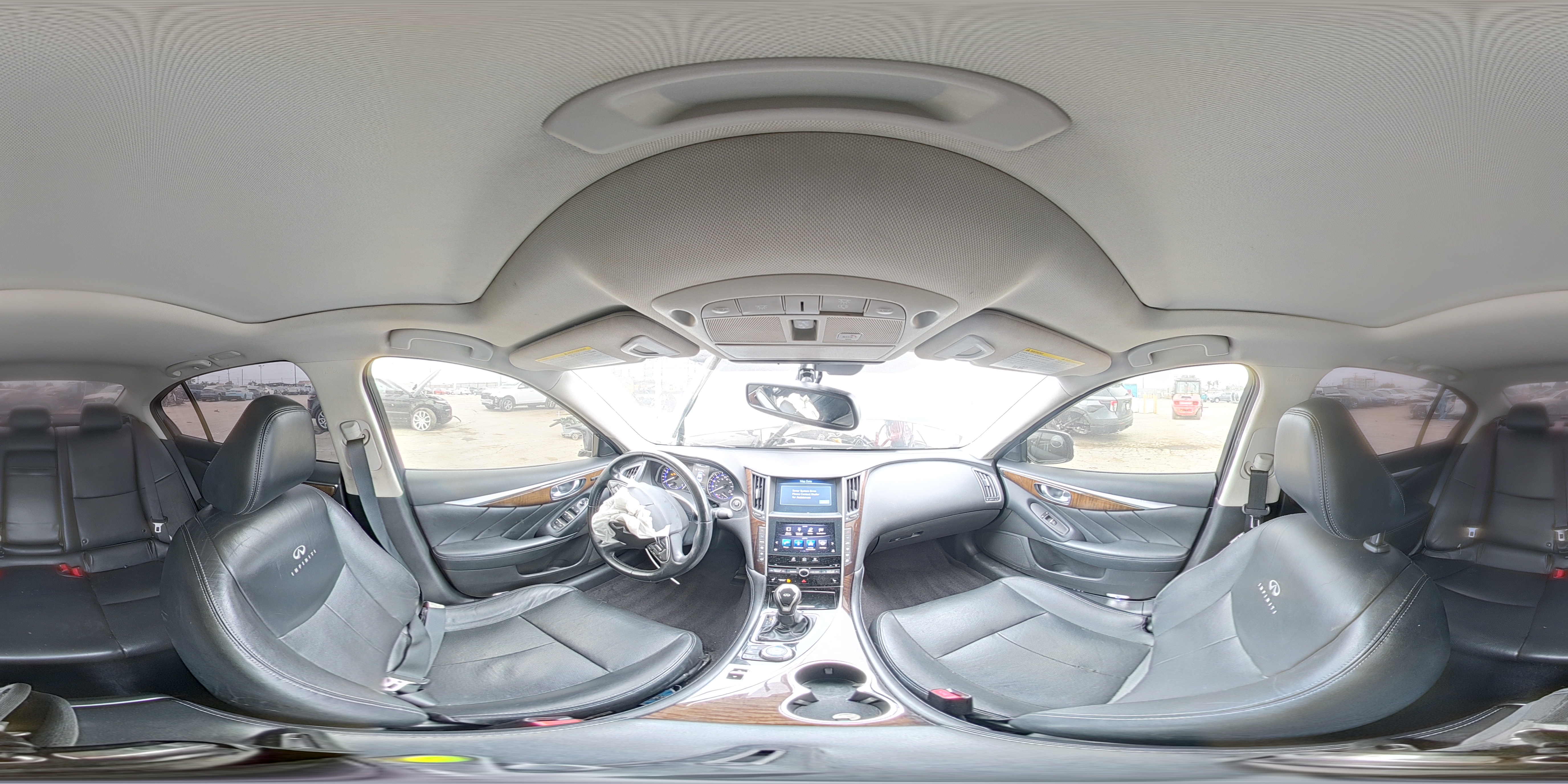 2014 Infiniti Q50 Base Black vin: JN1BV7AP0EM673467