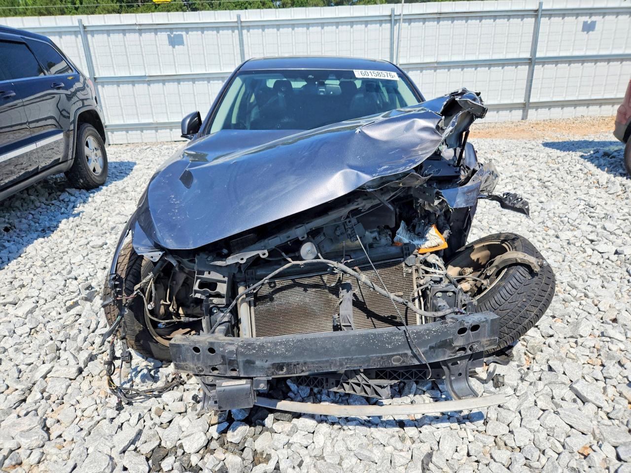 2014 Infiniti Q50 Base Gray vin: JN1BV7AP0EM673534