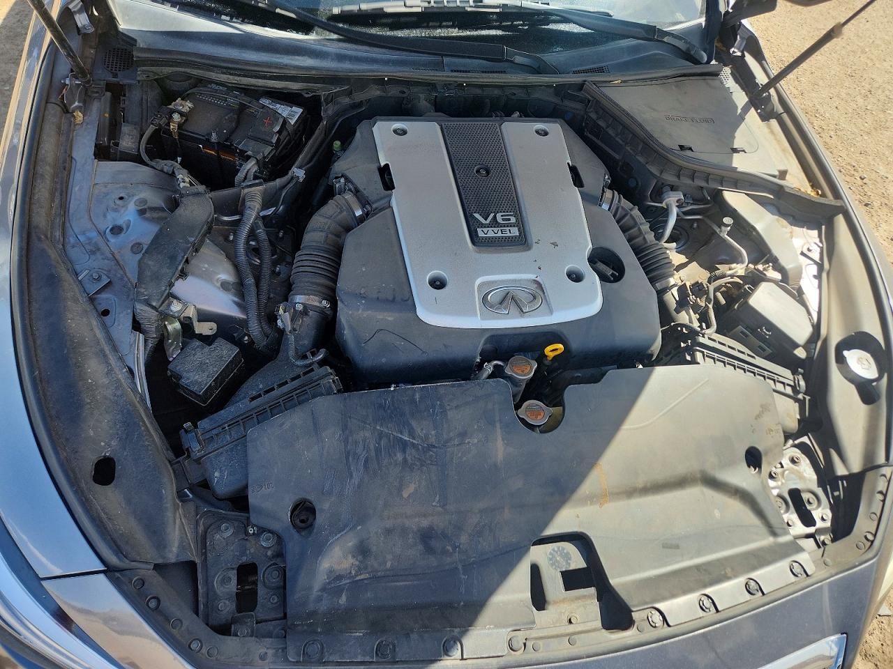 2014 Infiniti Q50 Premium Gray vin: JN1BV7AP0EM676935