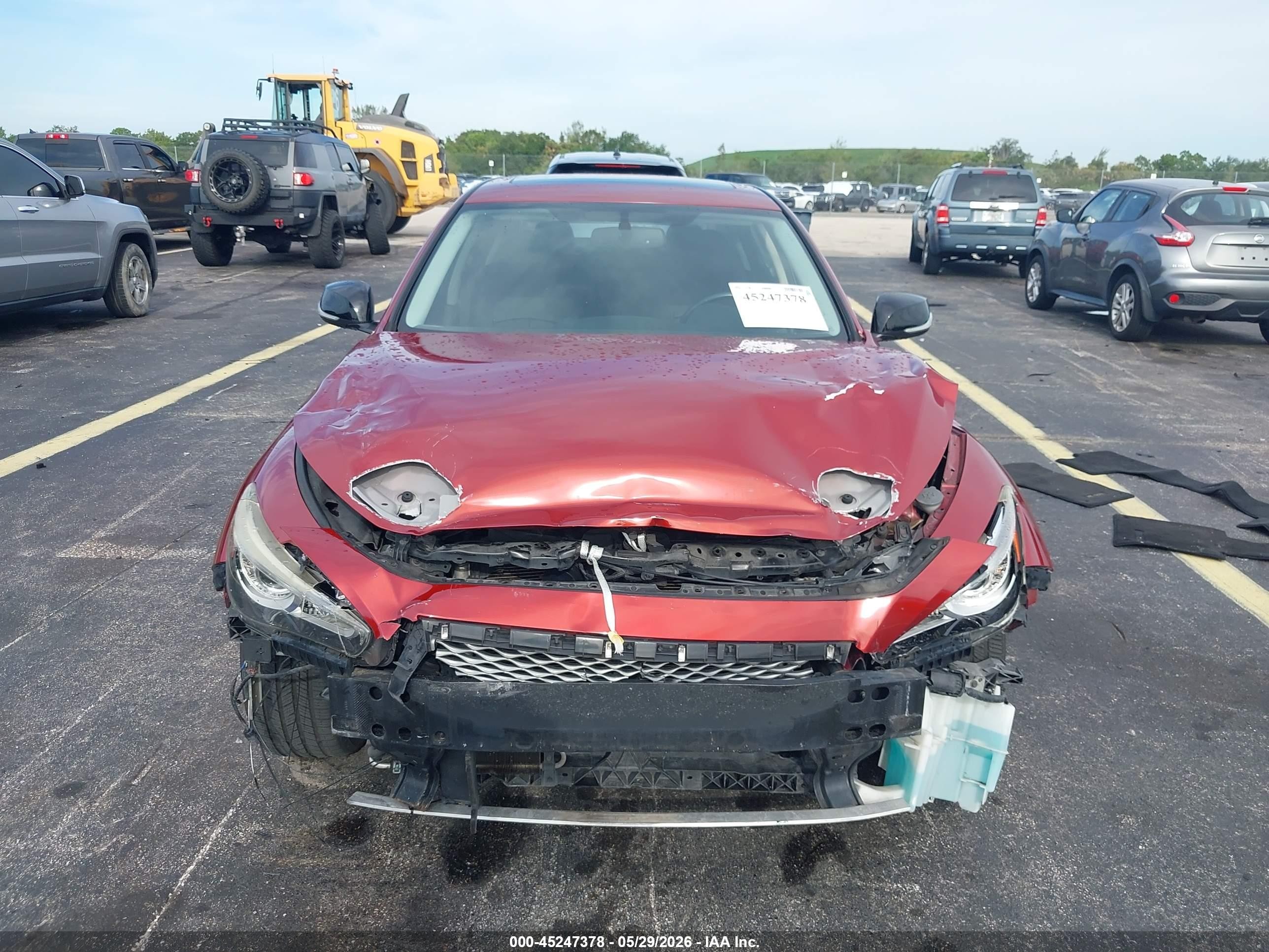 2014 Infiniti Q50 Premium/sport Red vin: JN1BV7AP0EM686686