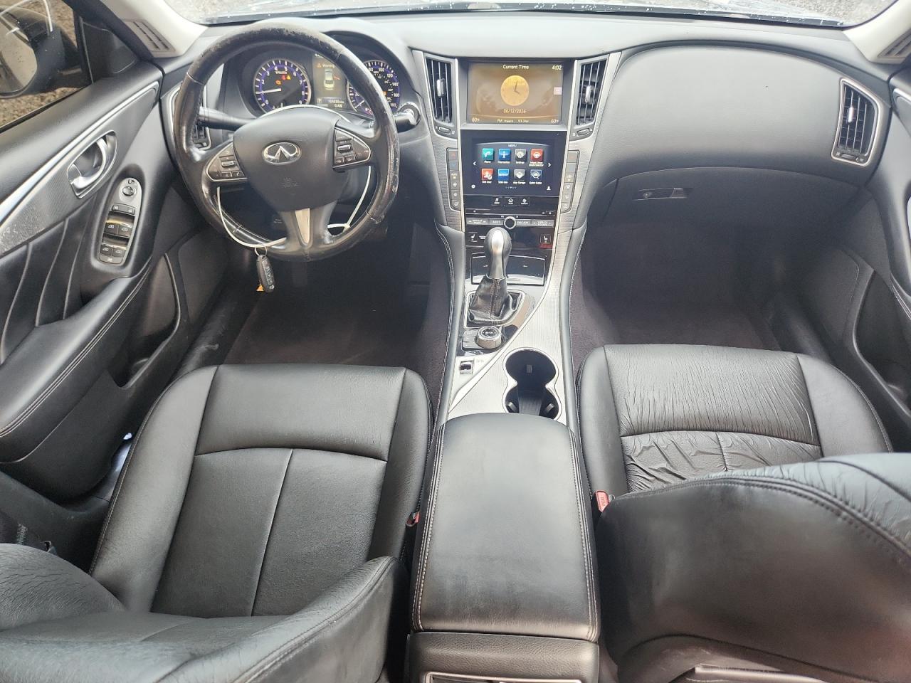 2015 Infiniti Q50 Base Silver vin: JN1BV7AP0FM331227