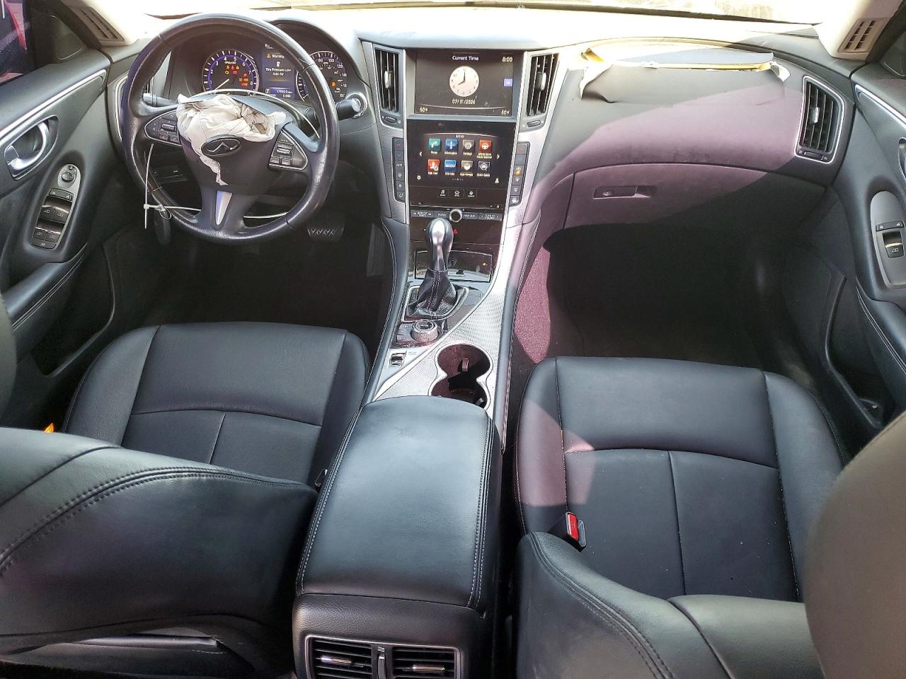 2015 Infiniti Q50 Base Silver vin: JN1BV7AP0FM333687
