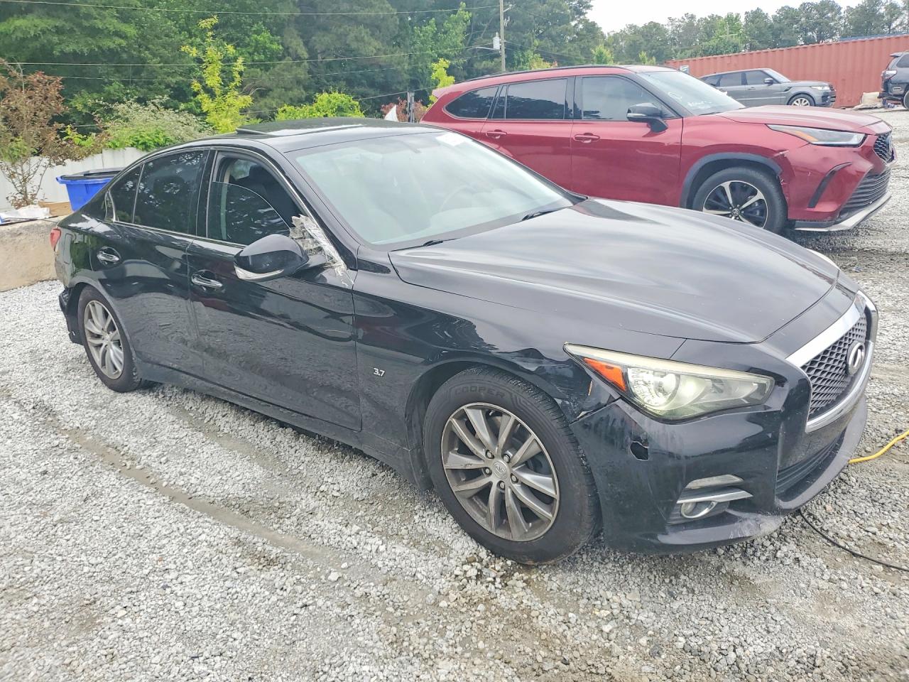 2015 Infiniti Q50 Premium Black vin: JN1BV7AP0FM342664