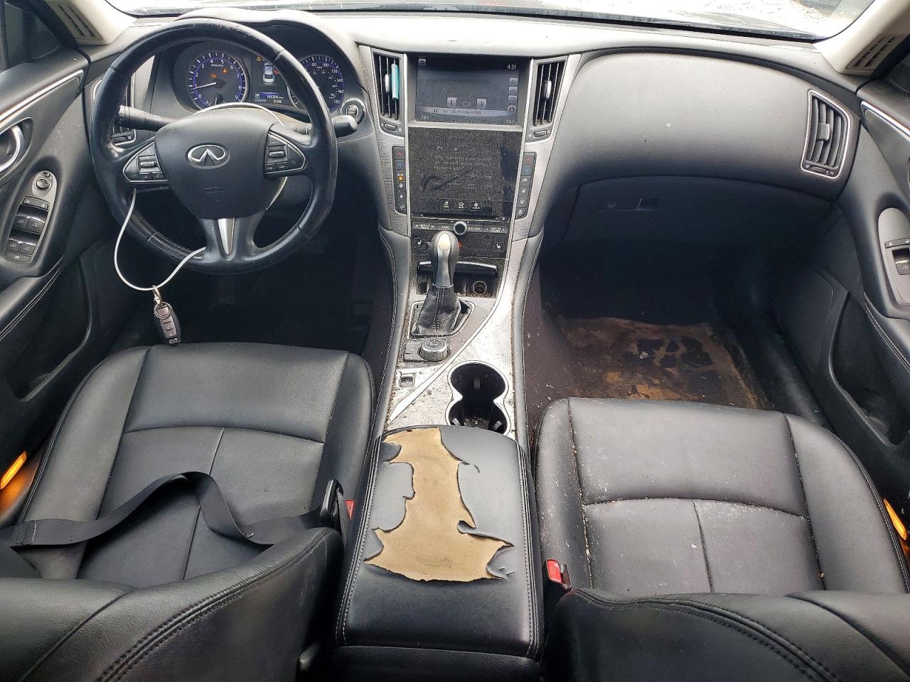 2015 Infiniti Q50 Premium Black vin: JN1BV7AP0FM342664
