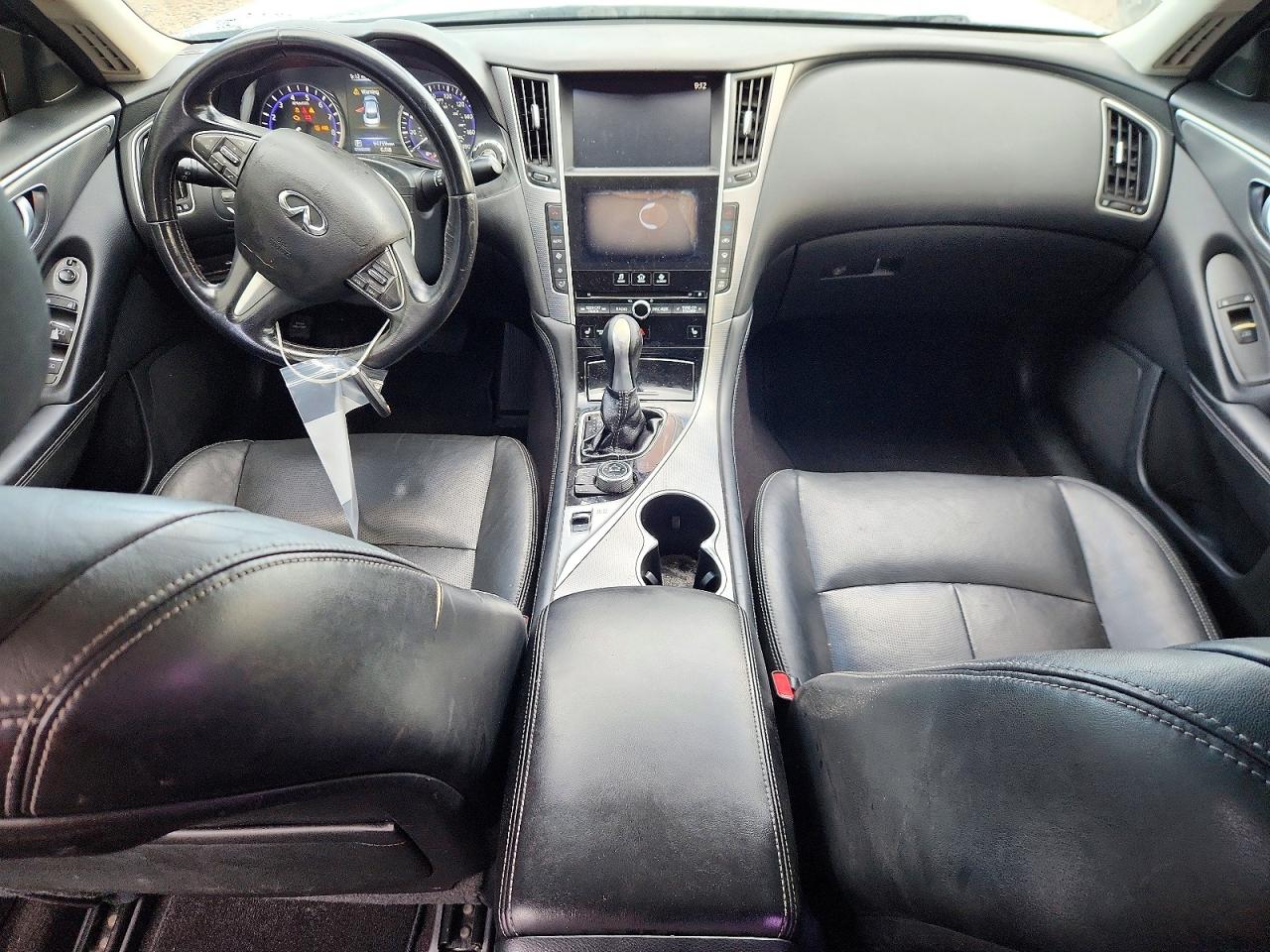 2015 Infiniti Q50 Premium Silver vin: JN1BV7AP0FM344978