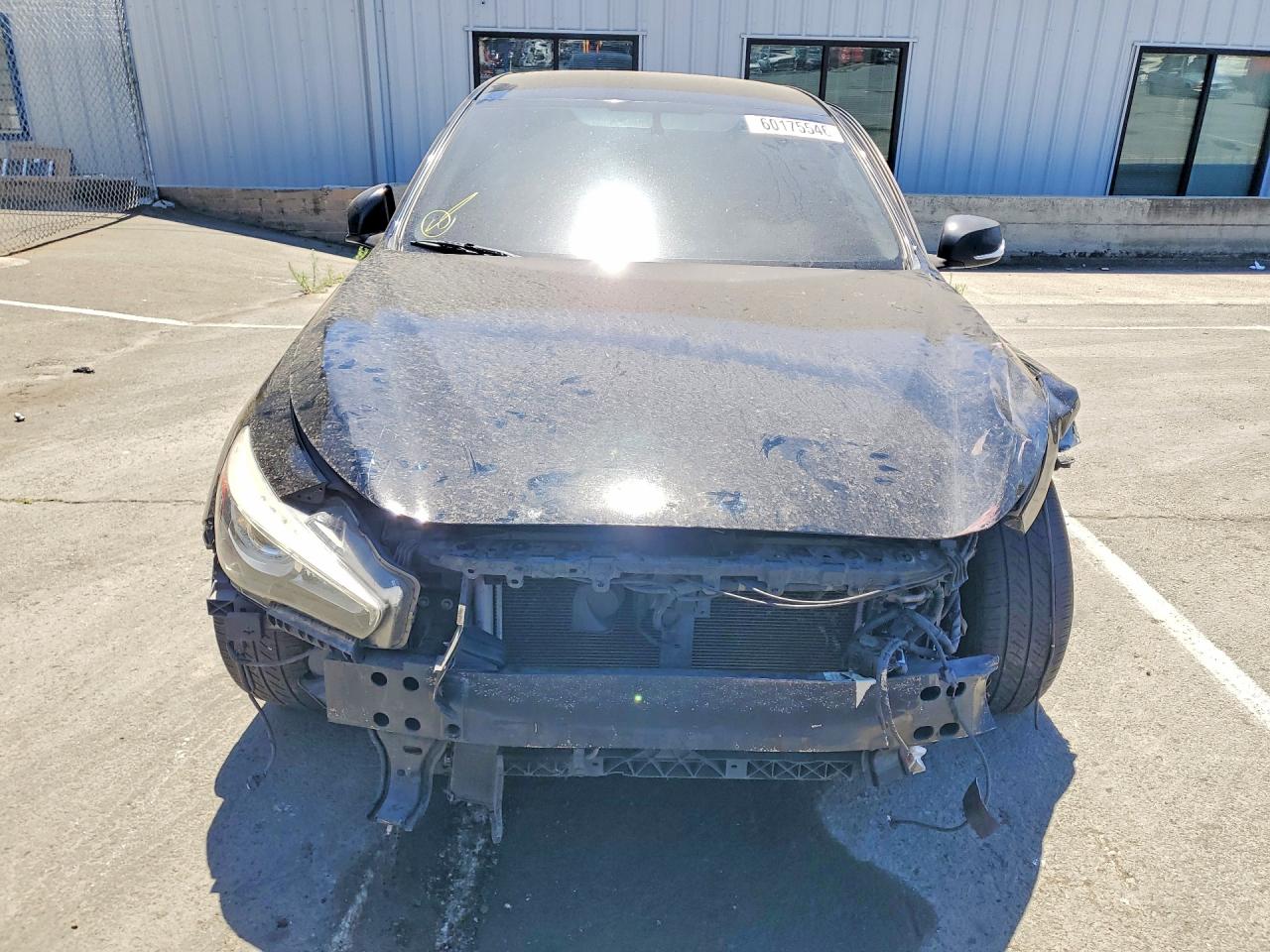 2015 Infiniti Q50 Base Black vin: JN1BV7AP0FM345483