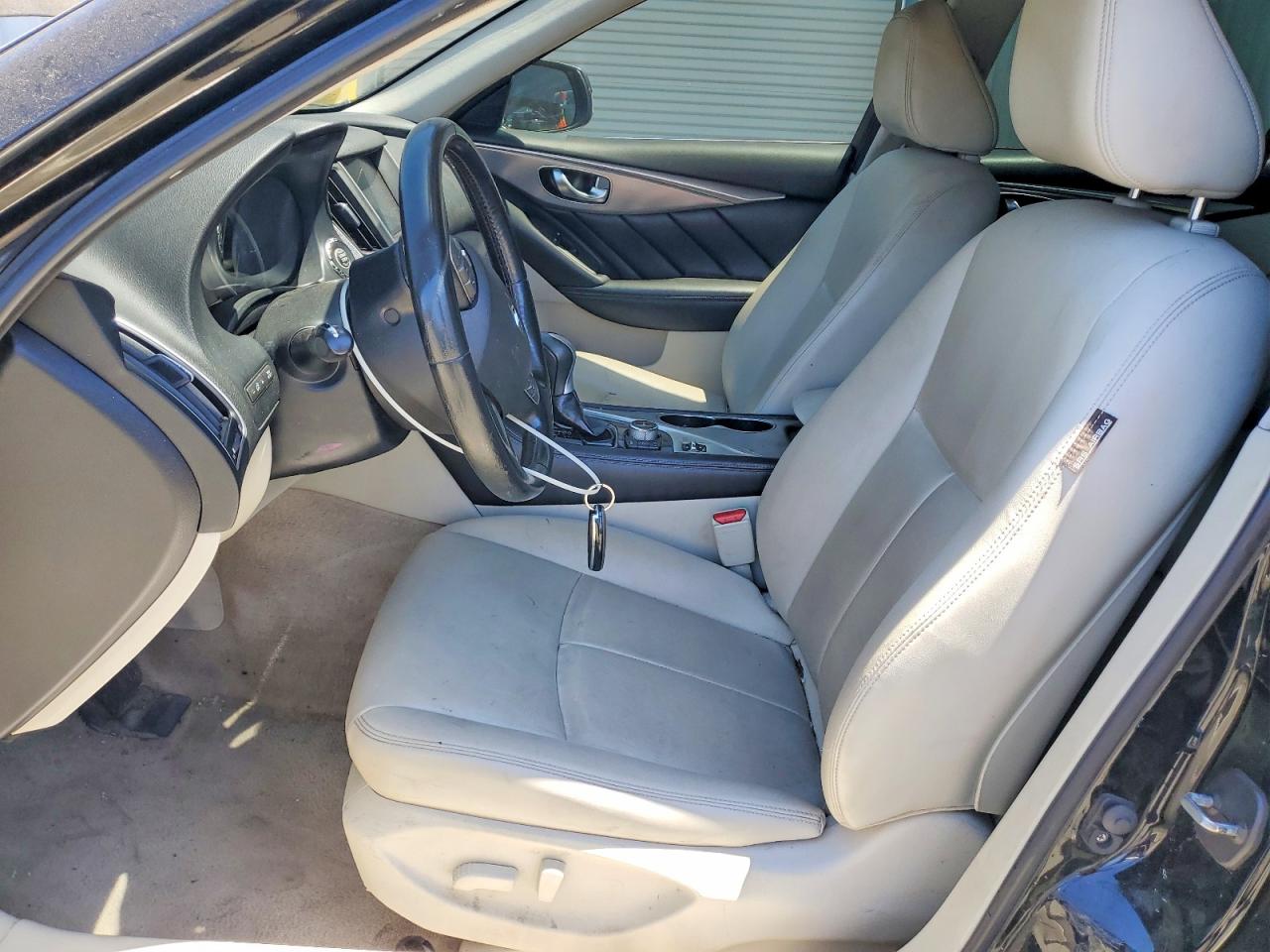 2015 Infiniti Q50 Base Black vin: JN1BV7AP0FM345483