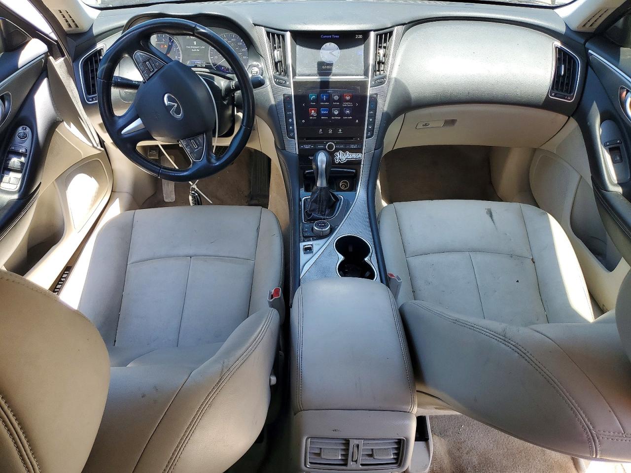 2015 Infiniti Q50 Base Black vin: JN1BV7AP0FM345483