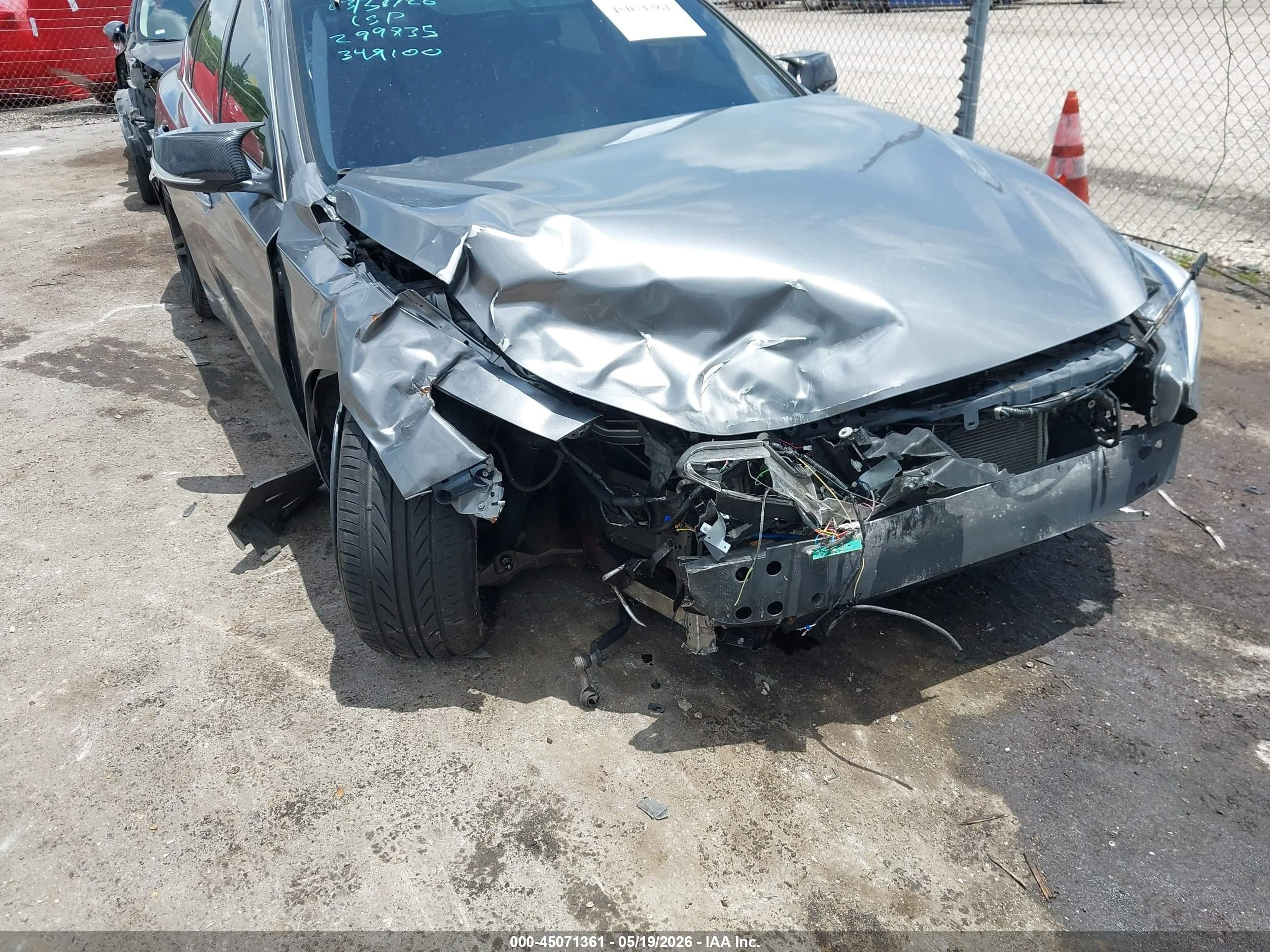 2015 Infiniti Q50 Premium Gray vin: JN1BV7AP0FM349100