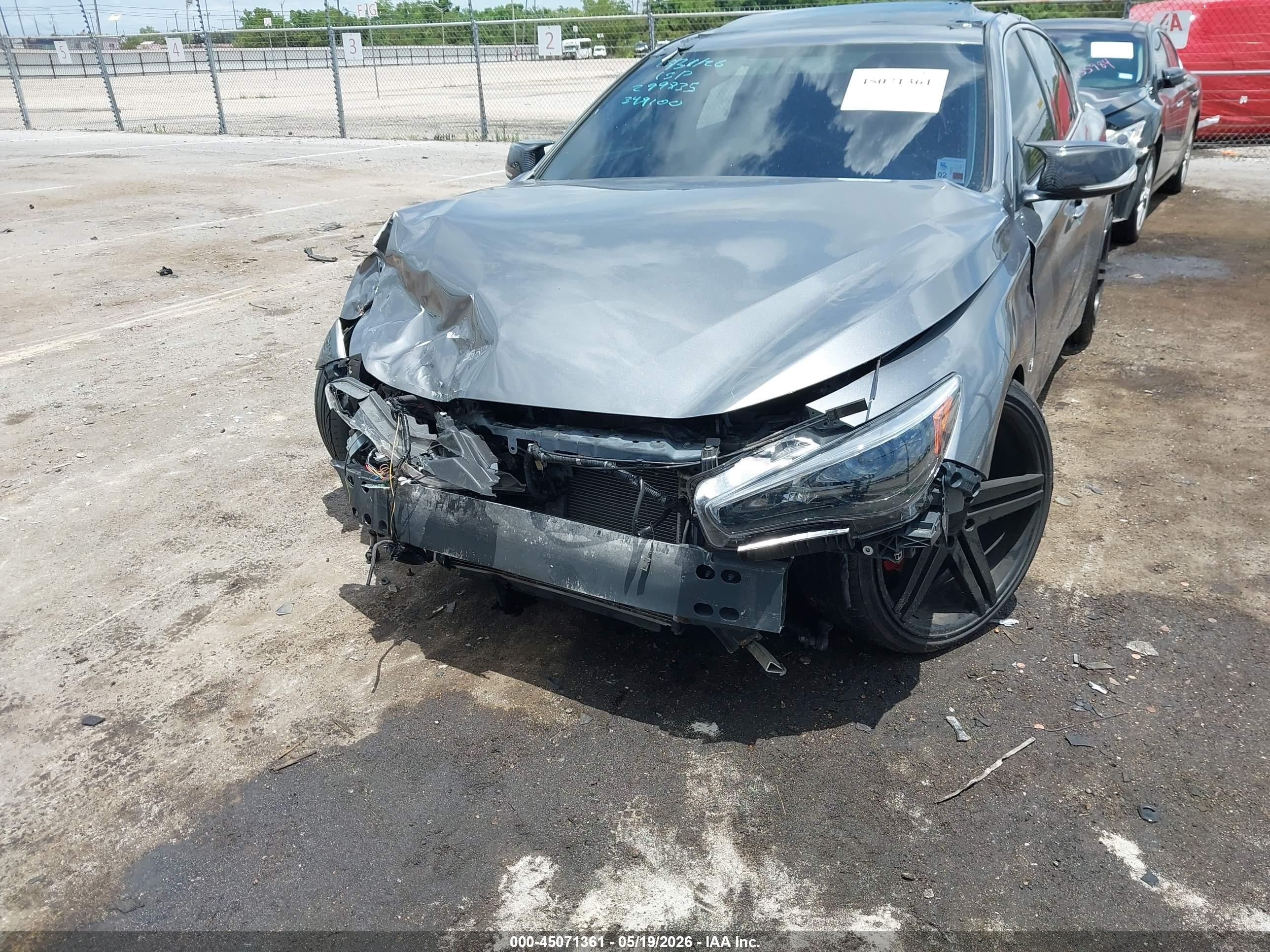 2015 Infiniti Q50 Premium Gray vin: JN1BV7AP0FM349100